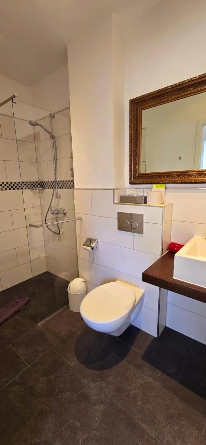 Shower in Hotel am Markt Bacharach