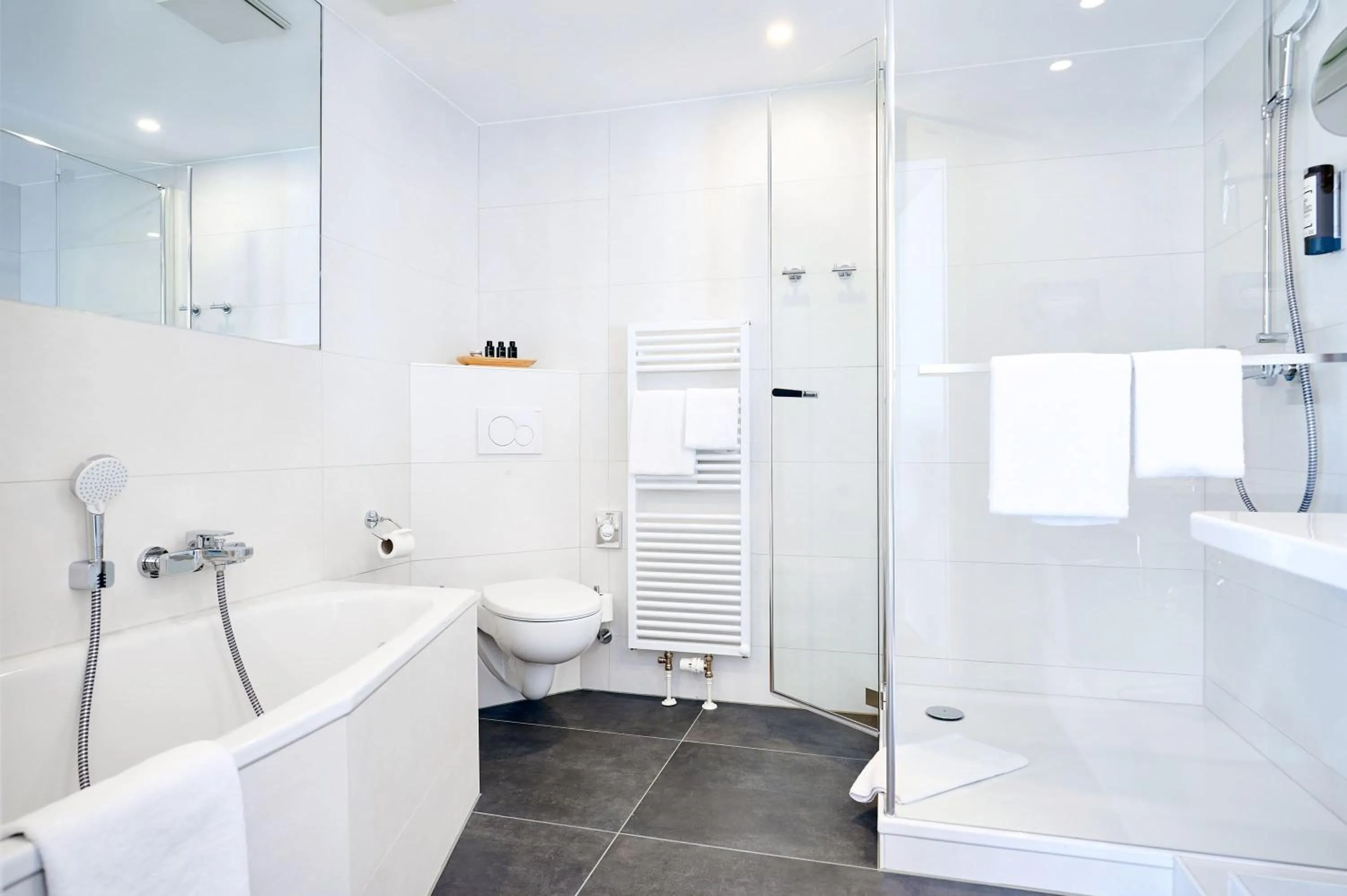 Shower in Kongresshotel Potsdam am Templiner See