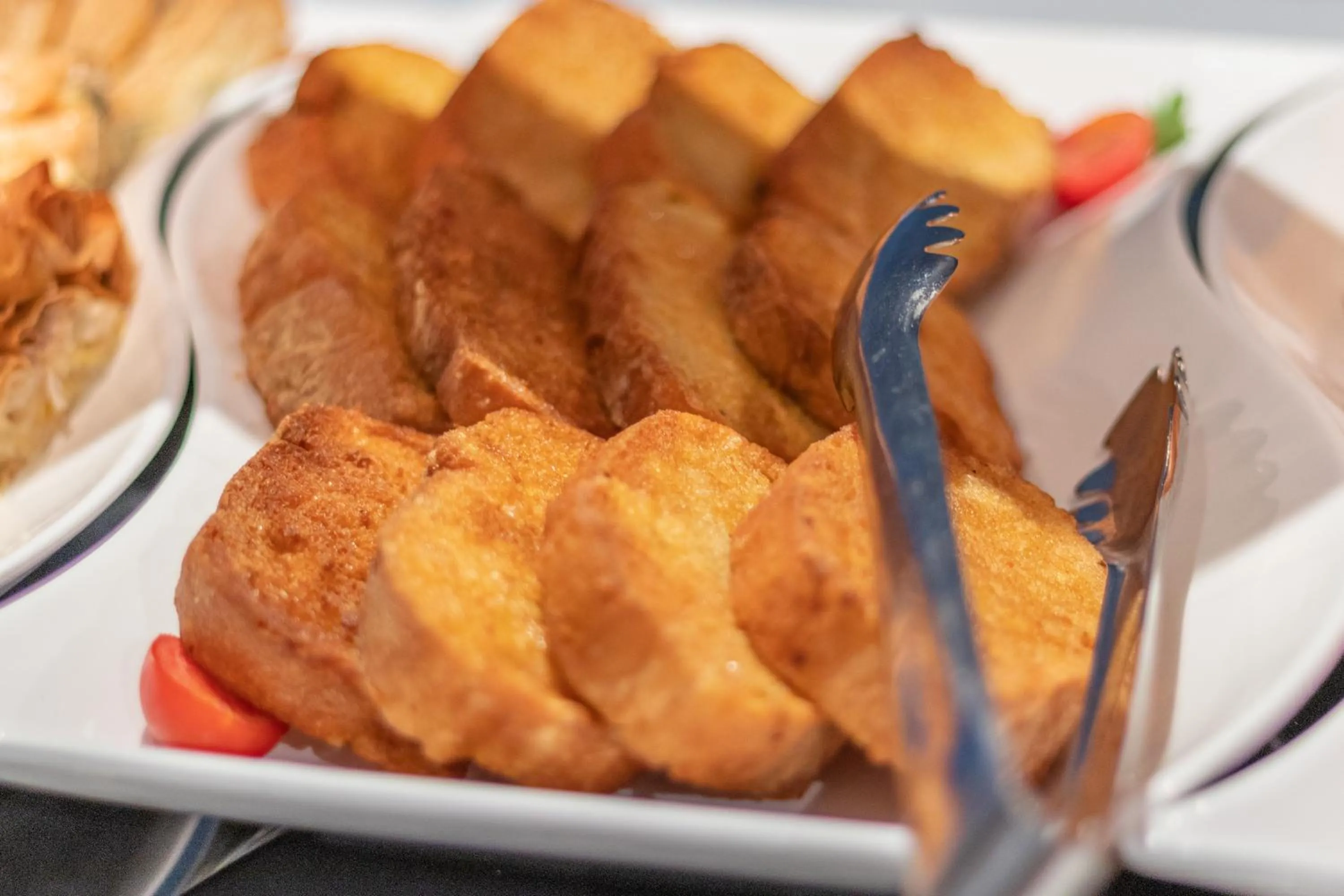 Breakfast in Poseidon The Beach Hotel