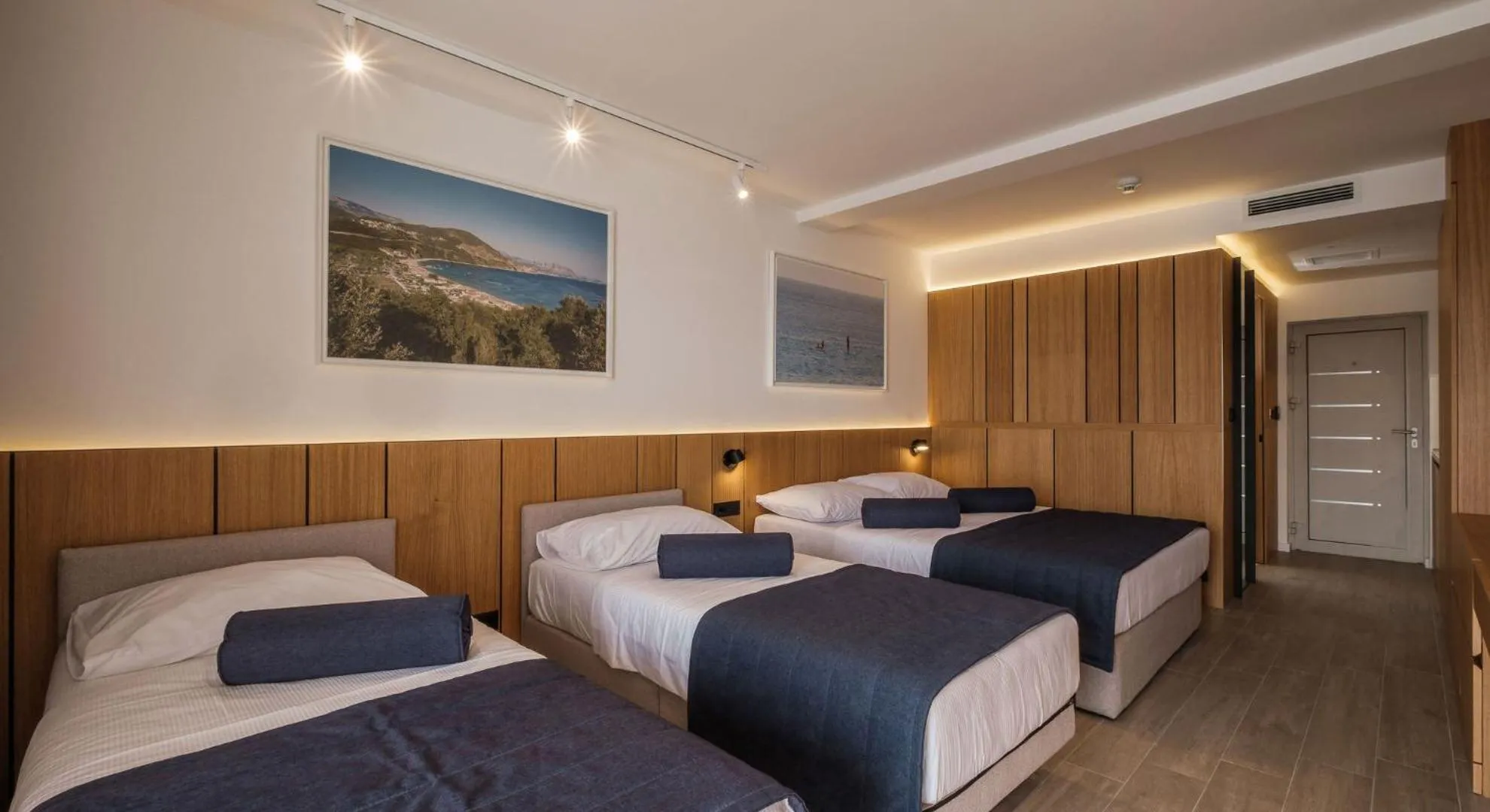 Bedroom, Bed in Poseidon The Beach Hotel