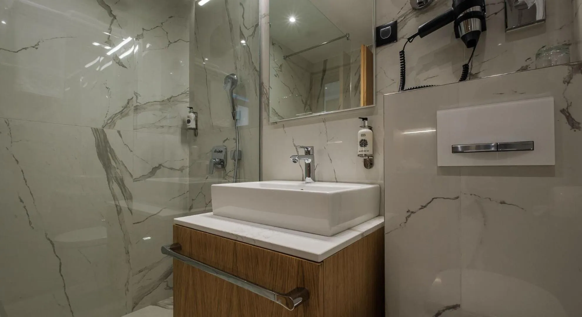 Bathroom in Poseidon The Beach Hotel