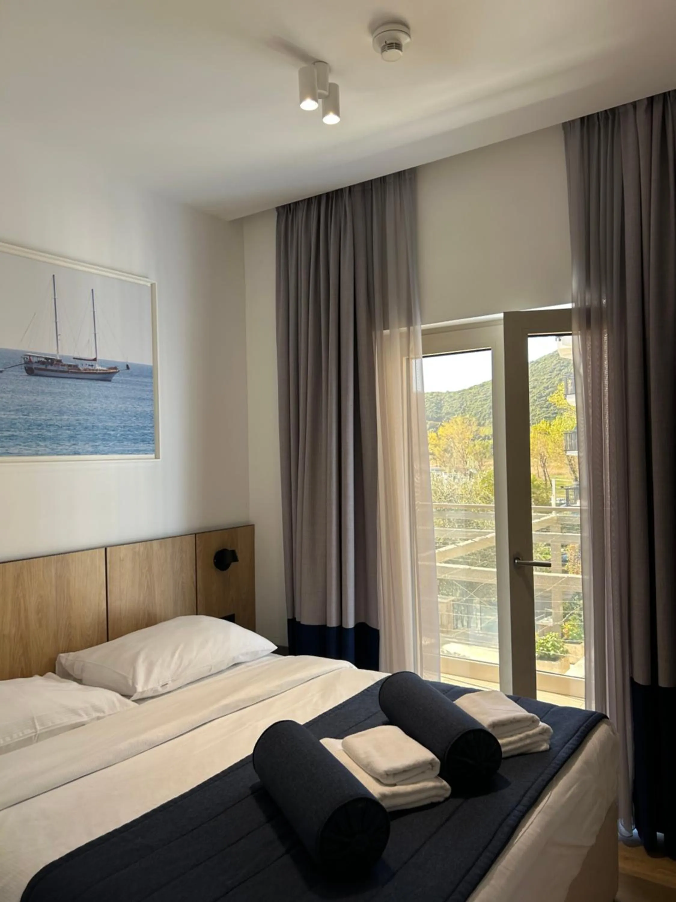 Bedroom, Bed in Poseidon The Beach Hotel