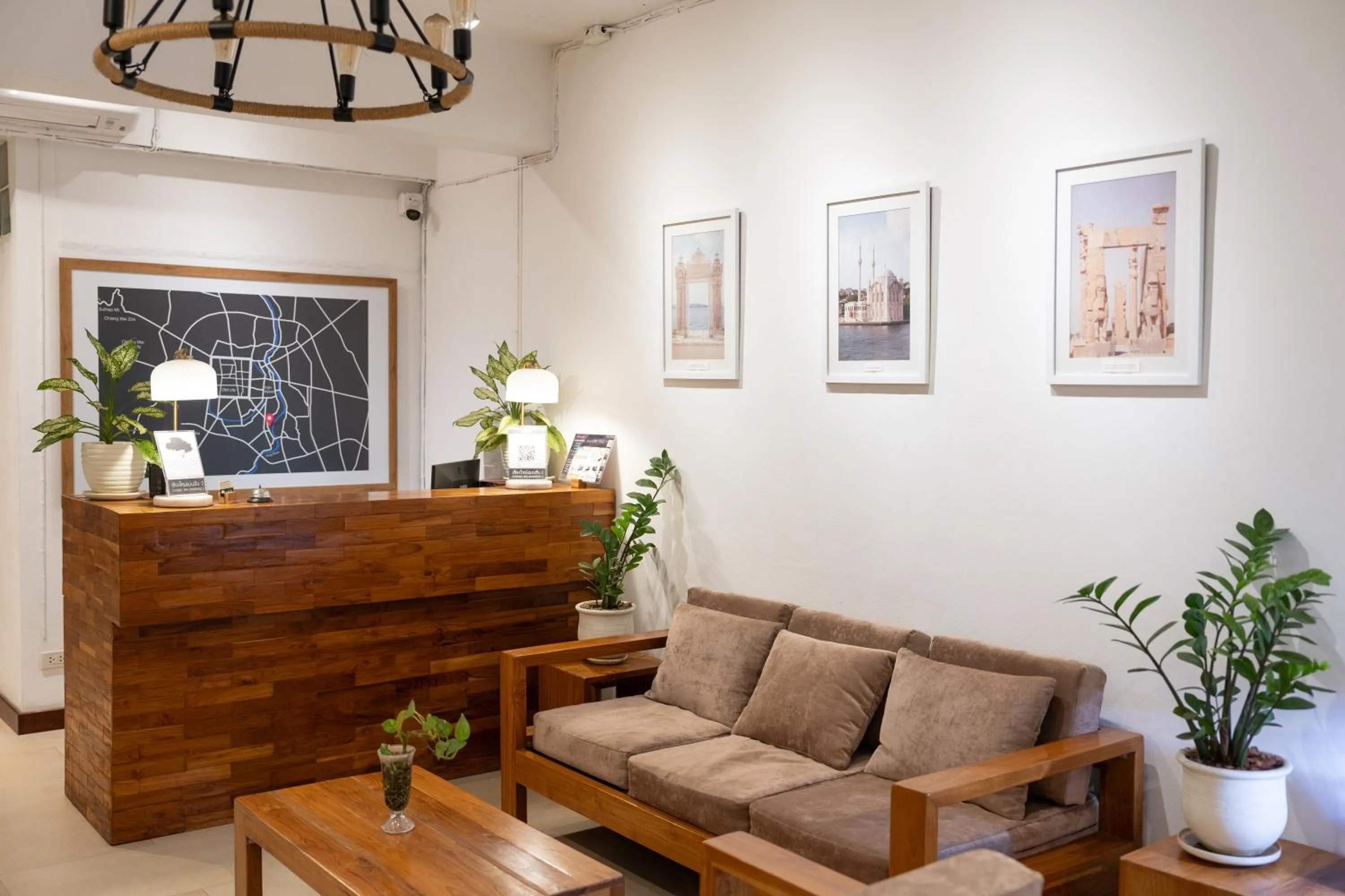 Lobby or reception in Chiang Mai Mansion 2