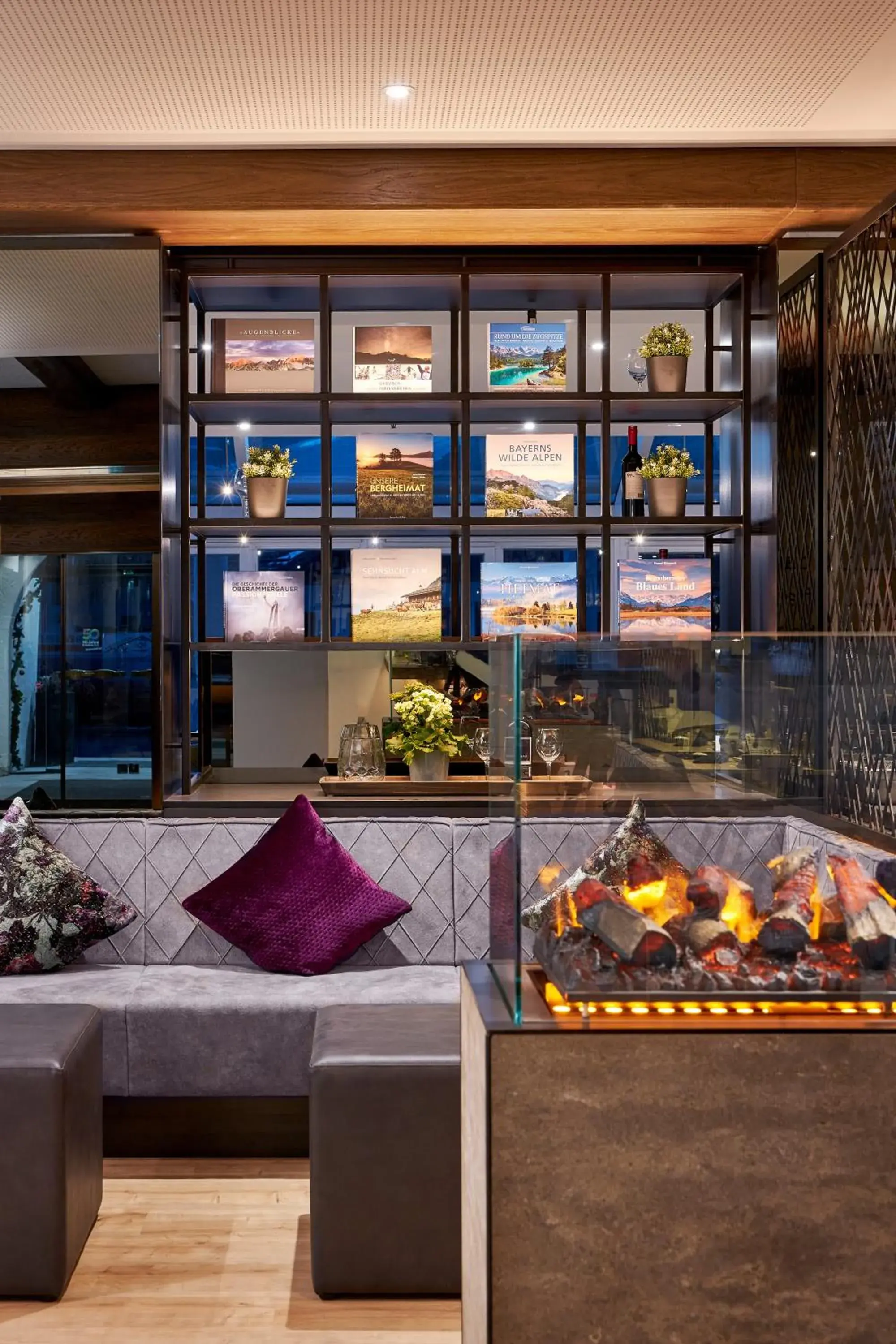 Lobby or reception in HYPERION Hotel Garmisch - Partenkirchen Lobby or reception in HYPERION Hotel Garmisch - Partenkirchen