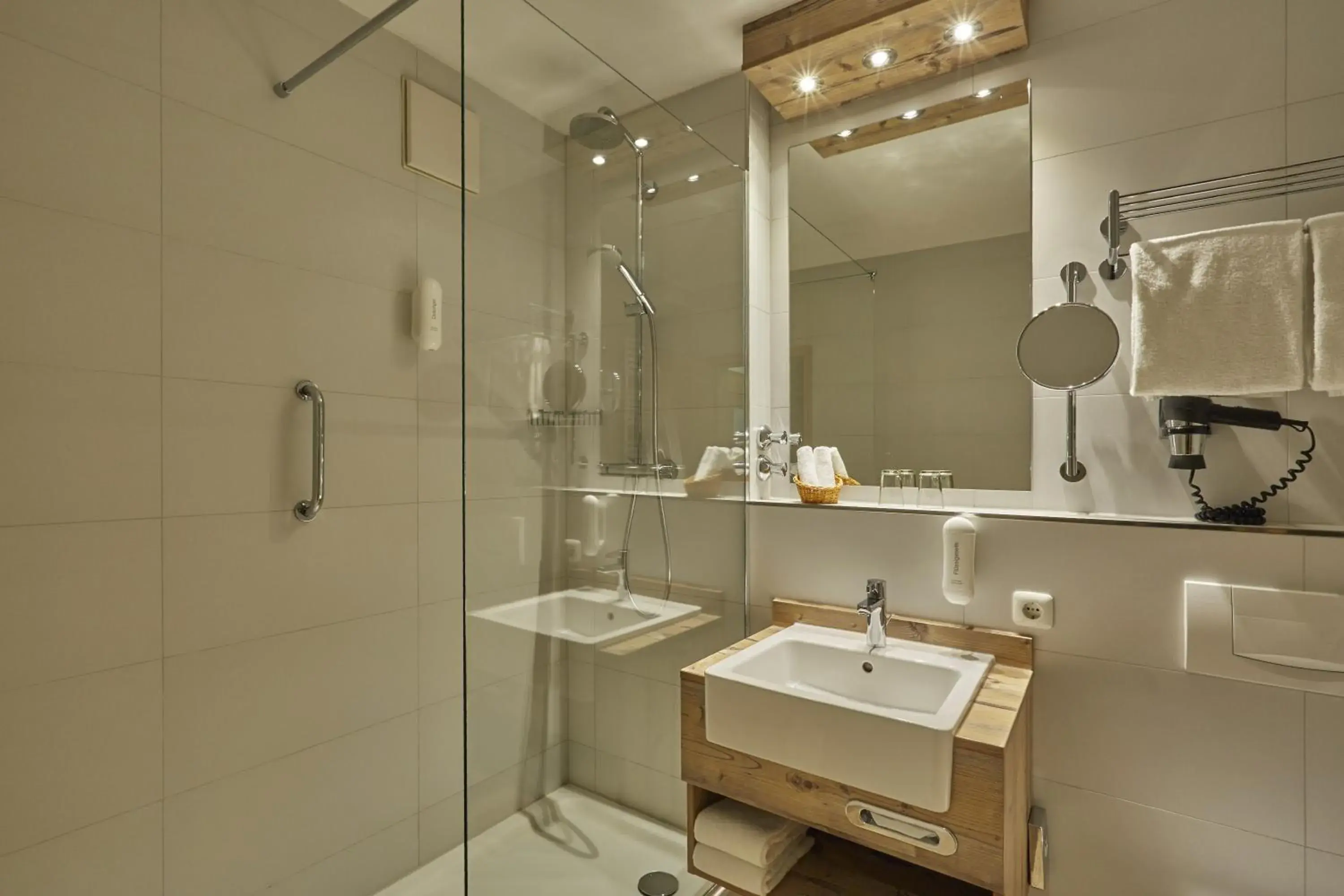 Bathroom in HYPERION Hotel Garmisch - Partenkirchen Bathroom in HYPERION Hotel Garmisch - Partenkirchen