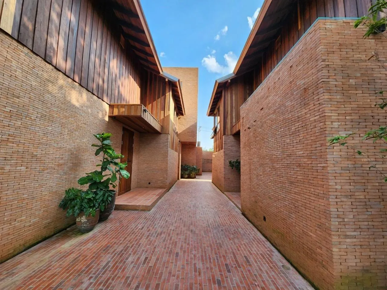 Property building in Athita The Hidden Court Chiang Saen Boutique Hotel