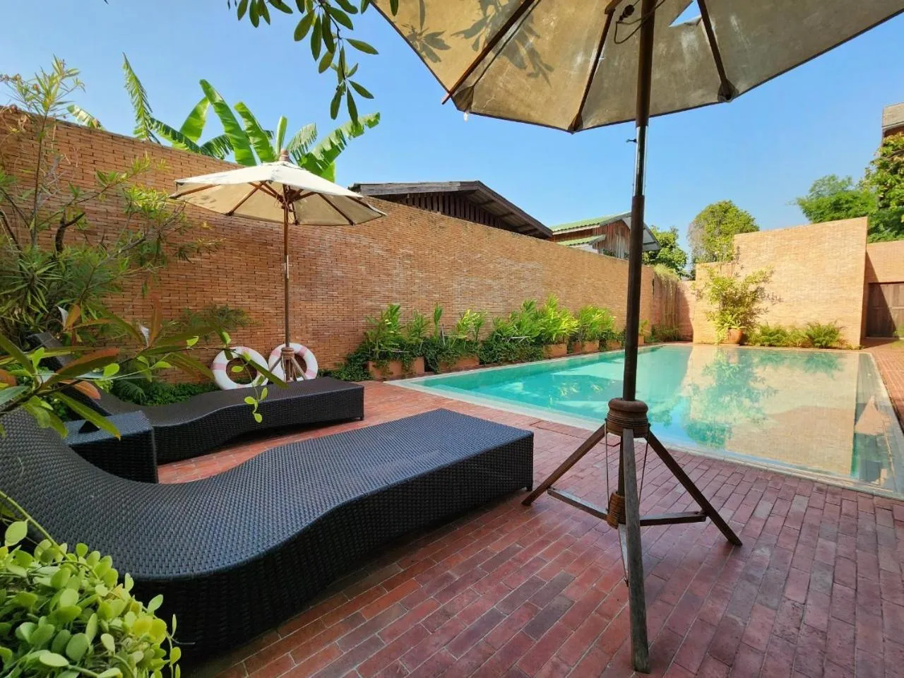 Swimming pool in Athita The Hidden Court Chiang Saen Boutique Hotel