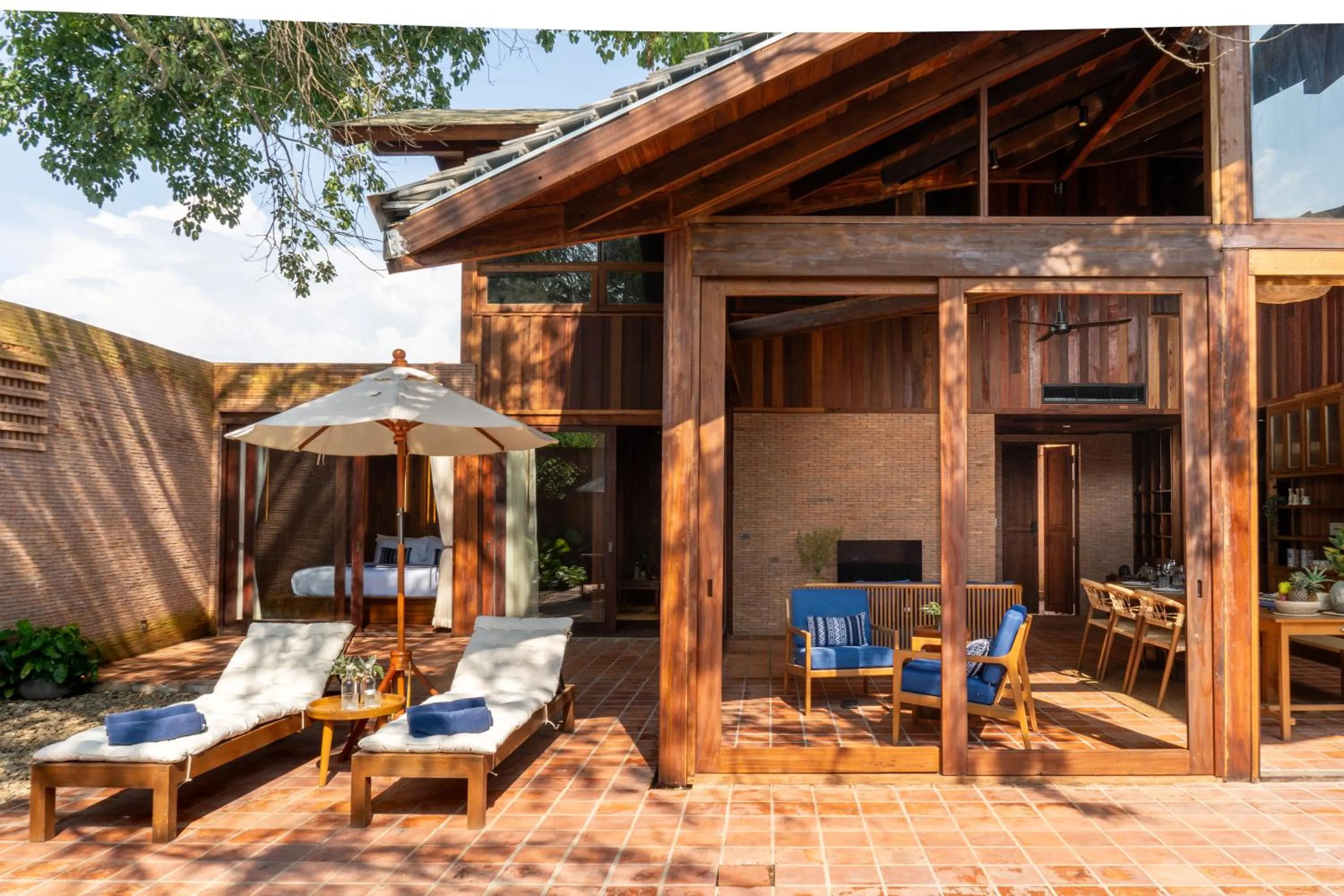 Area and facilities in Athita The Hidden Court Chiang Saen Boutique Hotel