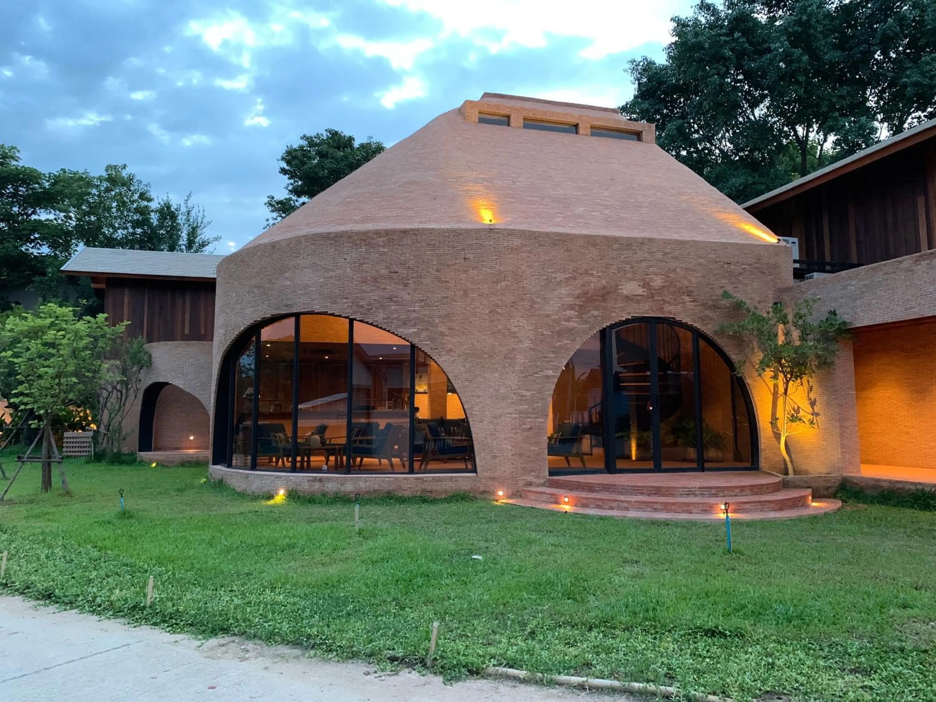 Property building in Athita The Hidden Court Chiang Saen Boutique Hotel