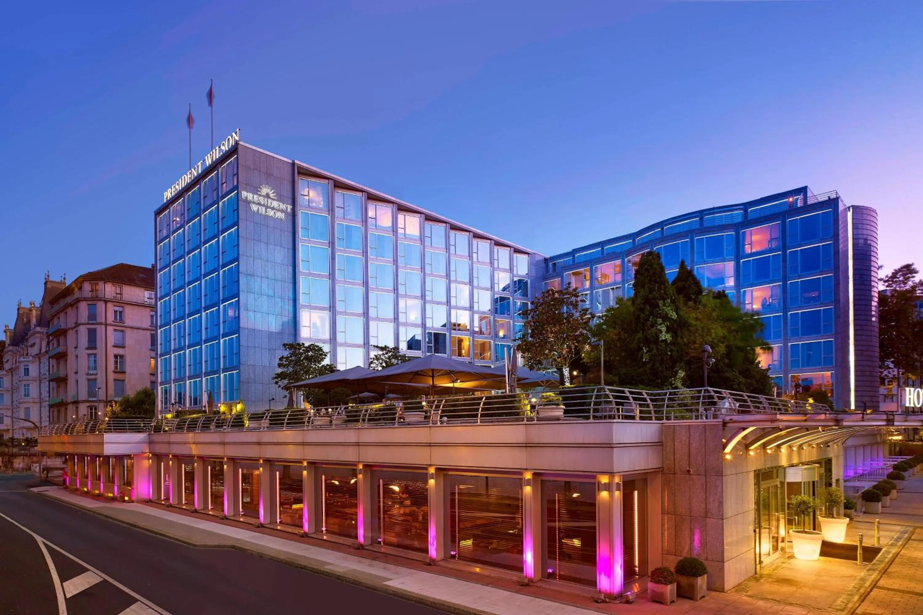 Property building in Hotel President Wilson, a Luxury Collection Hotel, Geneva