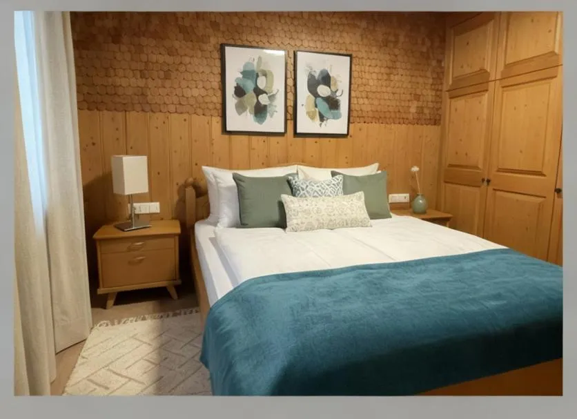 Bed in Hotel Sternen