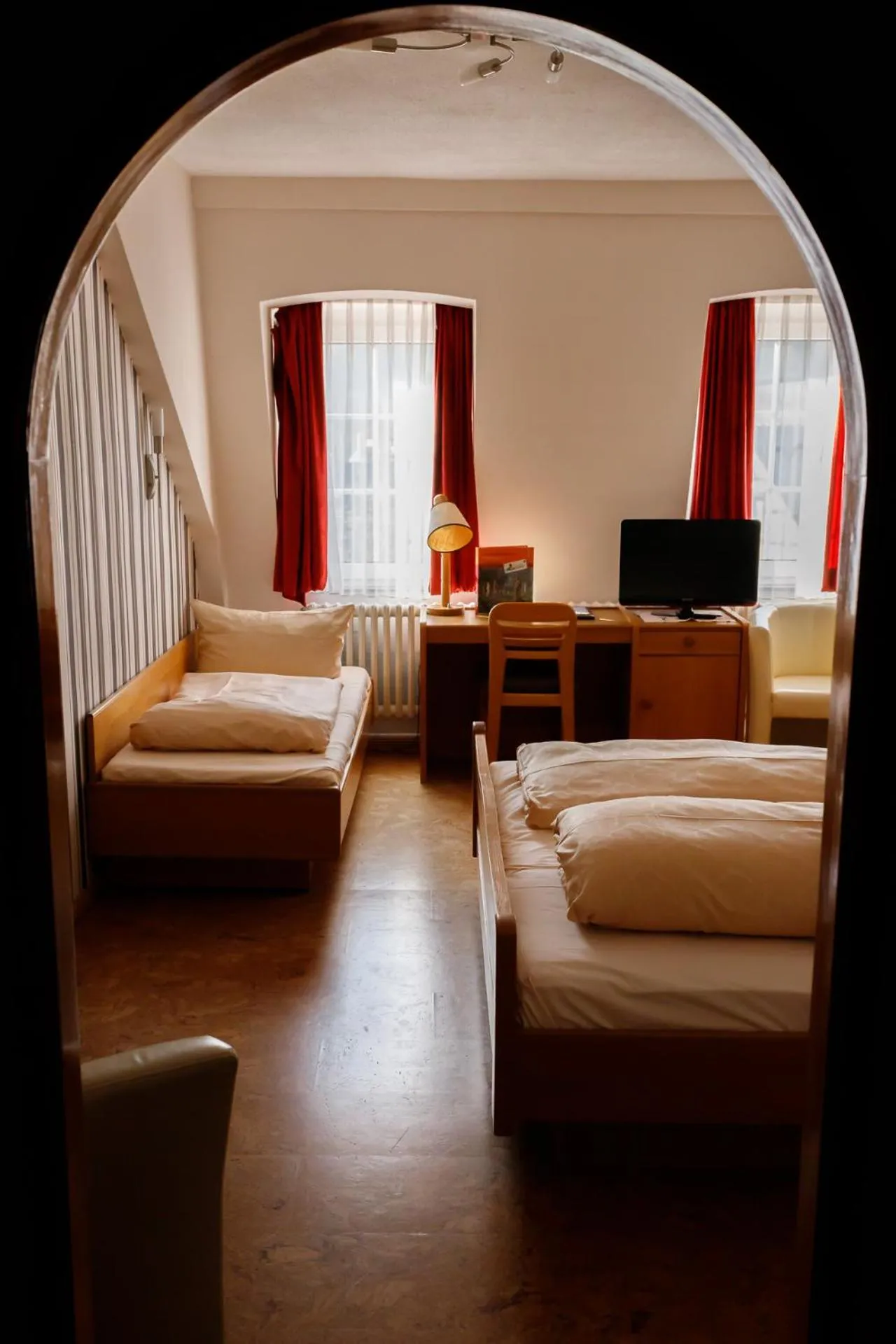 Bed in Schwarzes Lamm