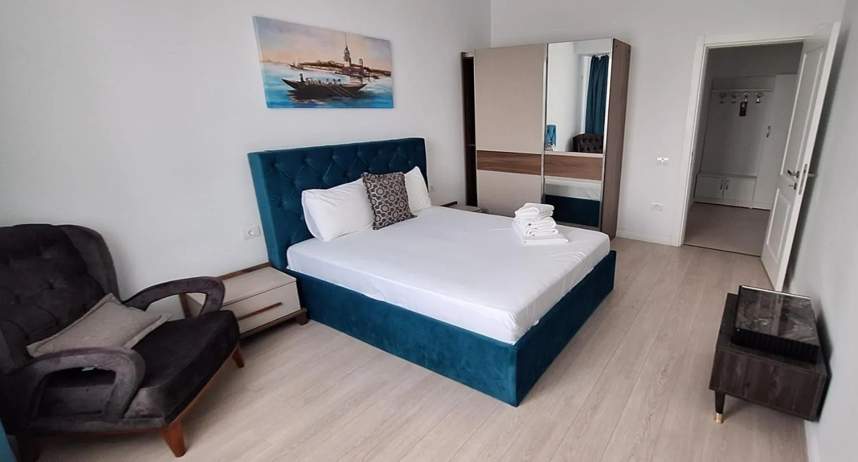 Bed in Solid Magic Apart Hotel