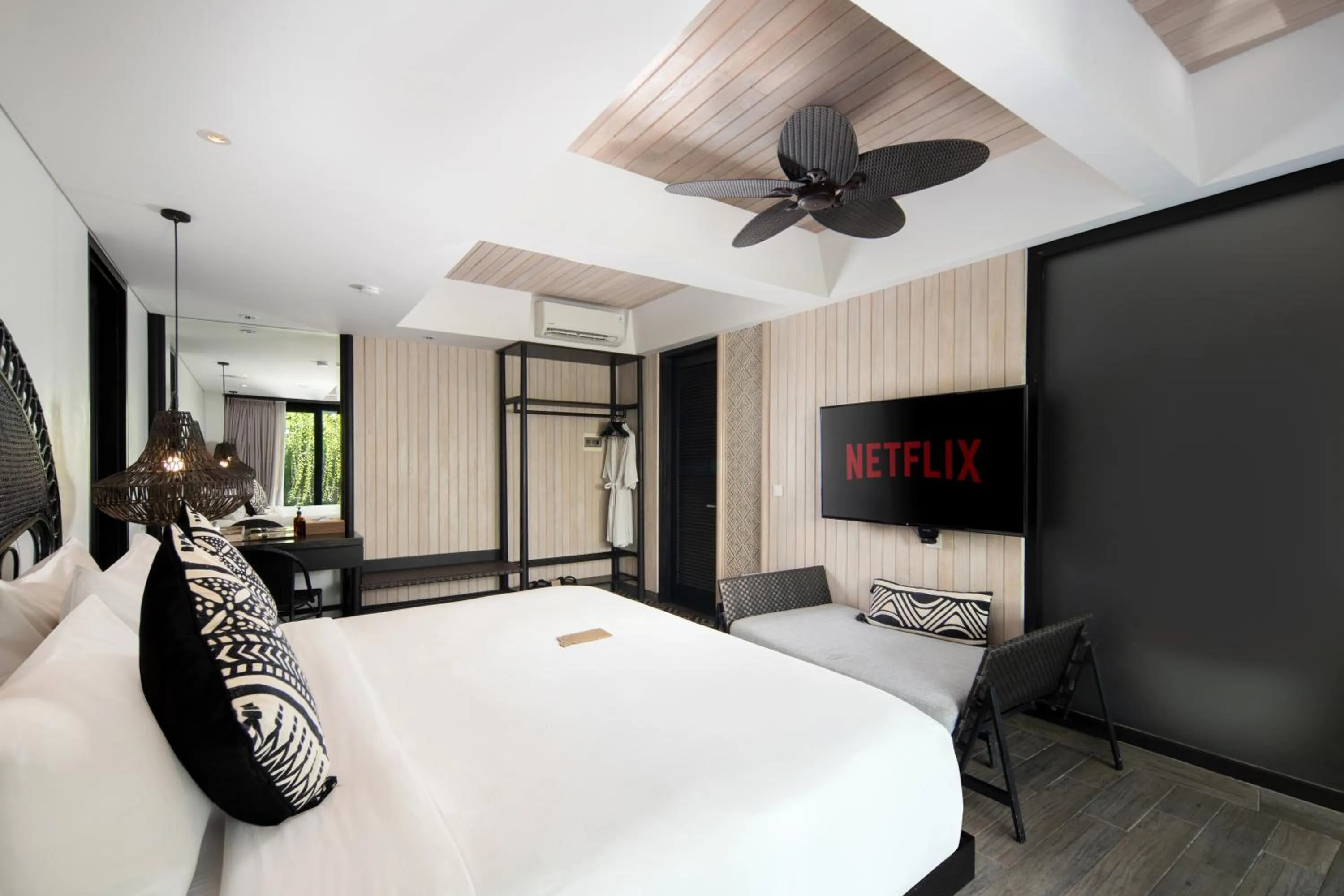 Bed in AmantraNa Canggu