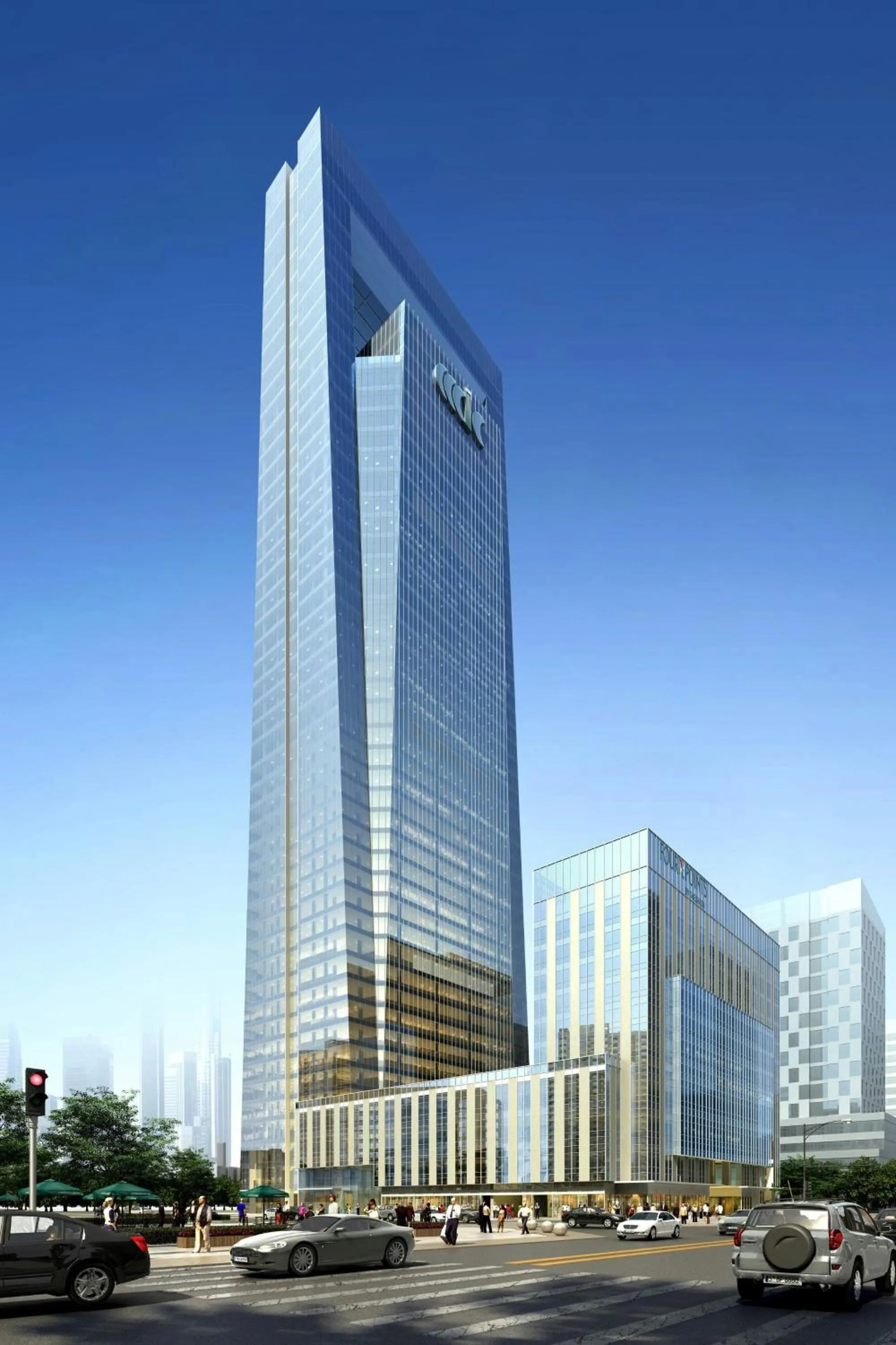 Property building in Four Points by Sheraton Chengdu Tianfu New Area