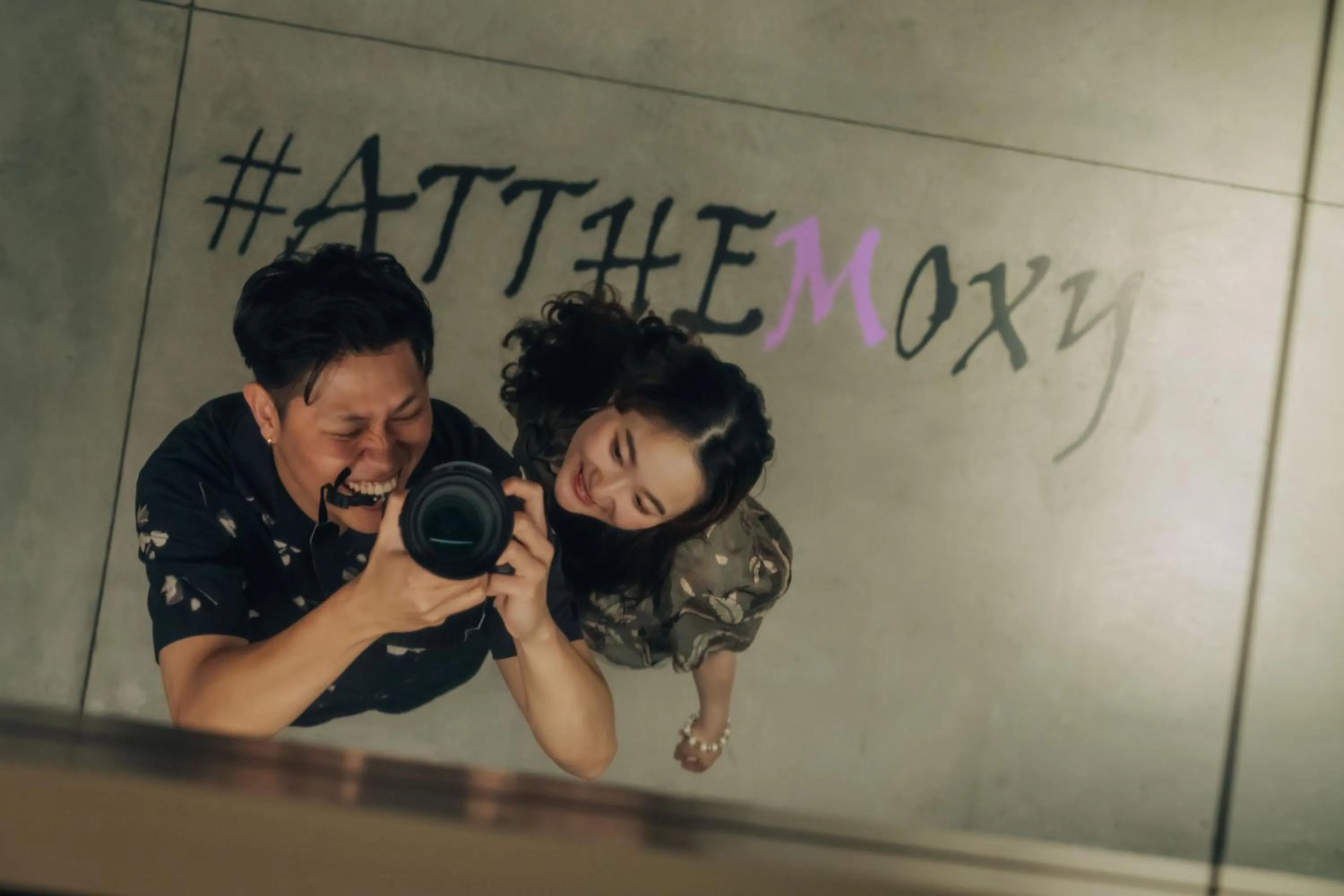 Lobby or reception in Moxy Osaka Umeda