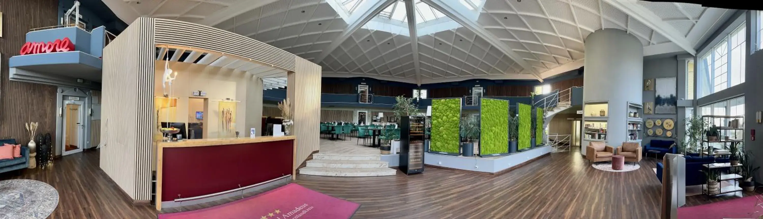 Lobby or reception in Atrium Hotel Amadeus Lobby or reception in Atrium Hotel Amadeus