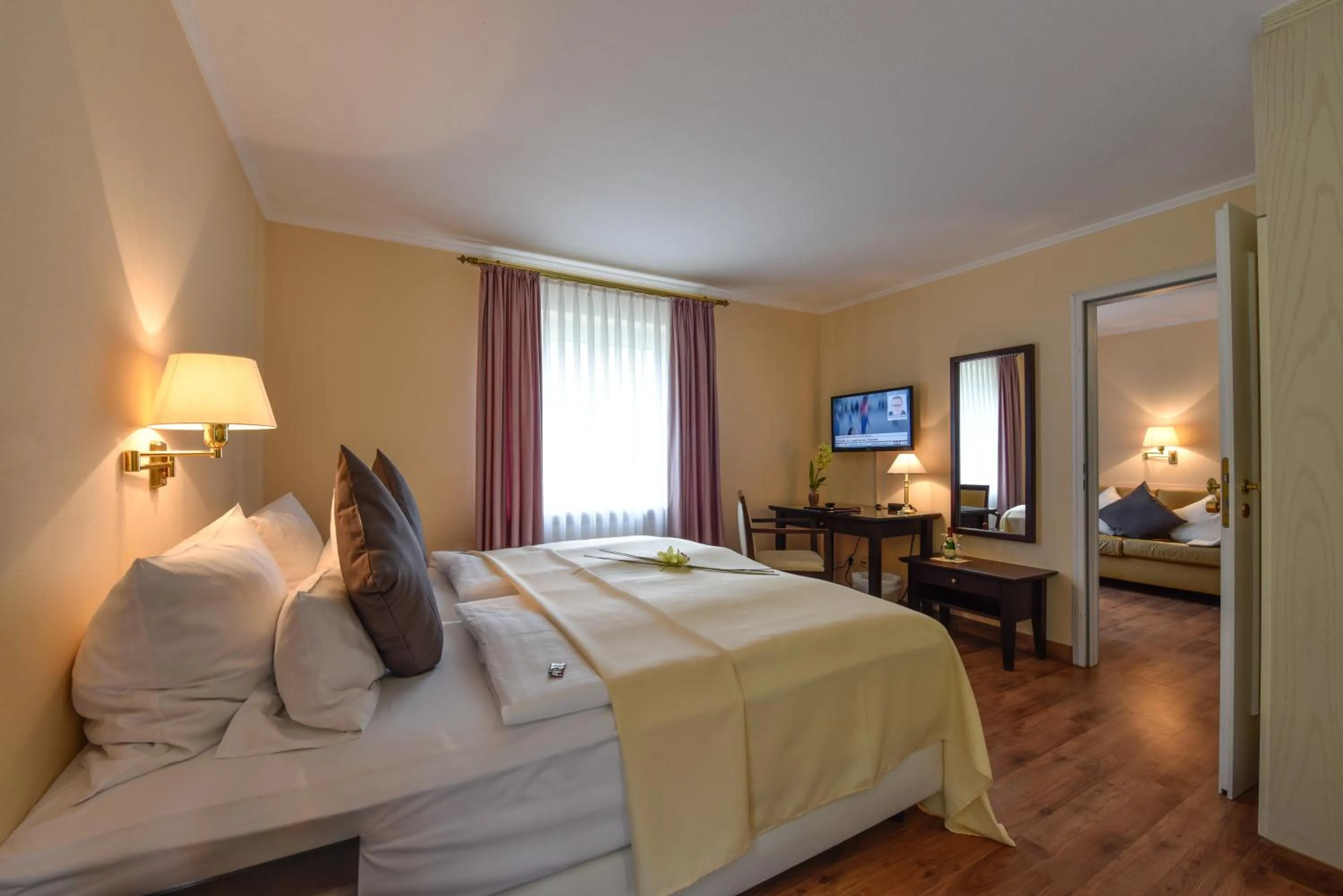 Photo of the whole room, Bed in Atrium Hotel Amadeus