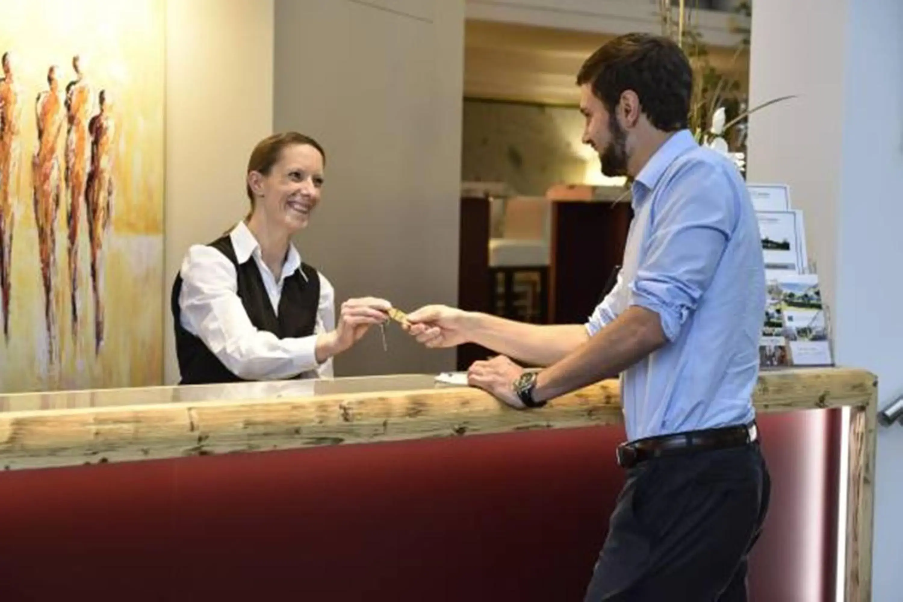 Lobby or reception in Atrium Hotel Amadeus Lobby or reception in Atrium Hotel Amadeus