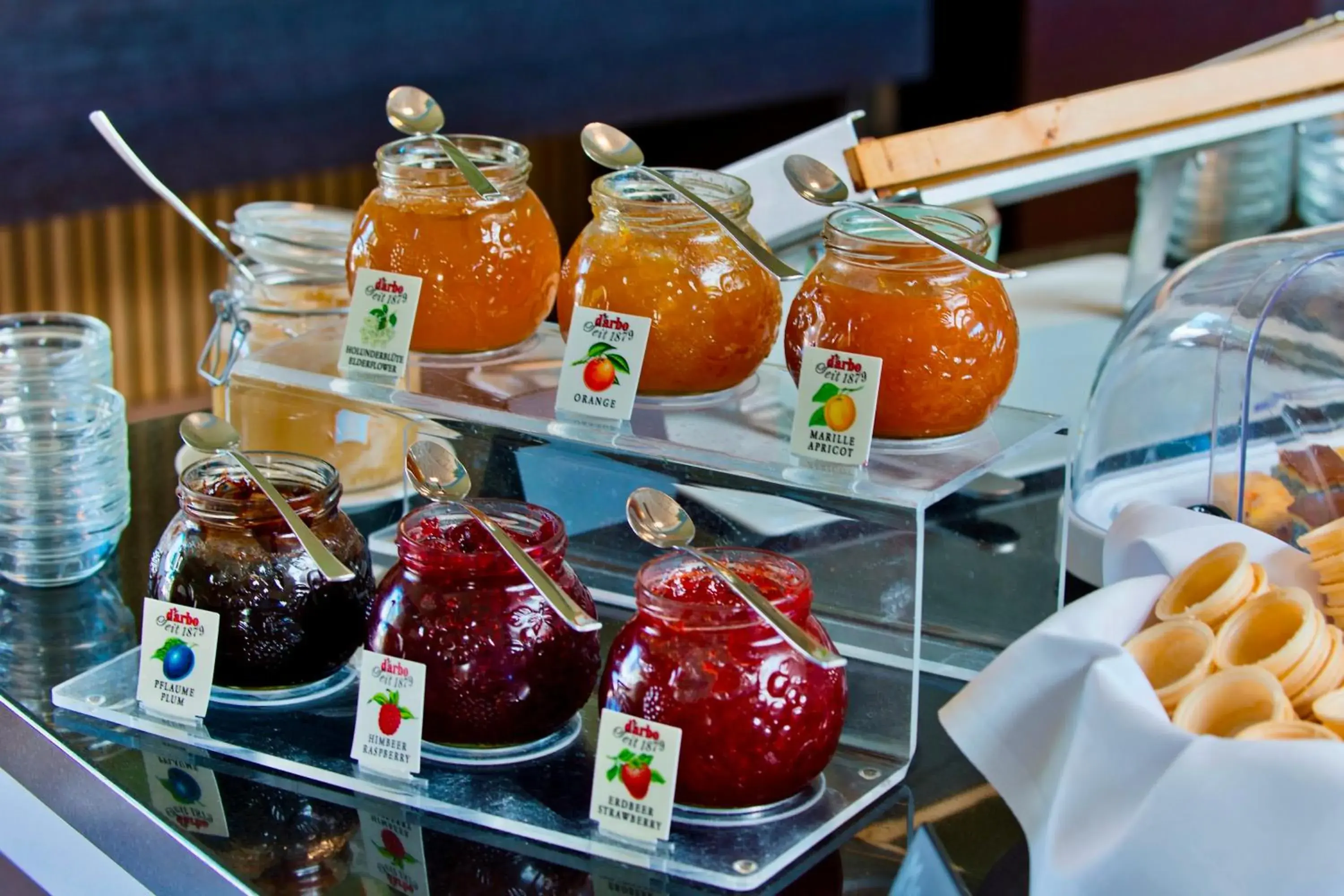 Buffet breakfast in Atrium Hotel Amadeus Buffet breakfast in Atrium Hotel Amadeus