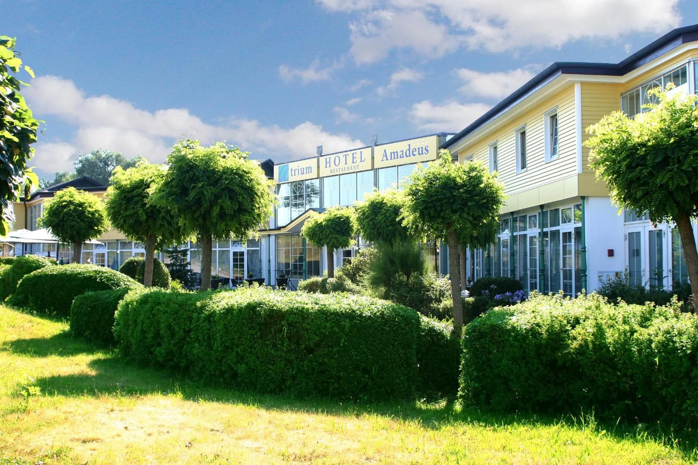 Property building in Atrium Hotel Amadeus