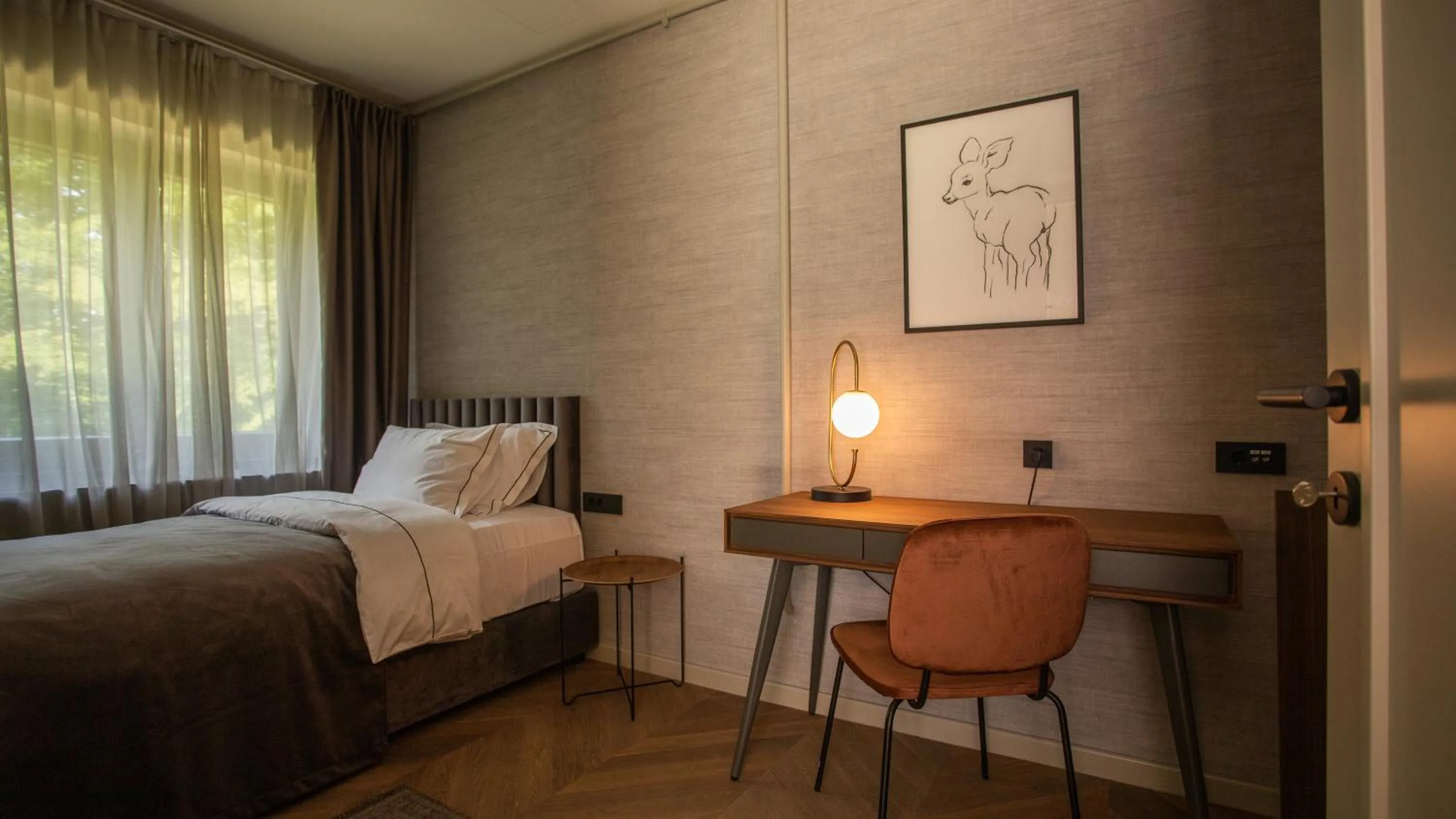 Bed in Hotel Republika