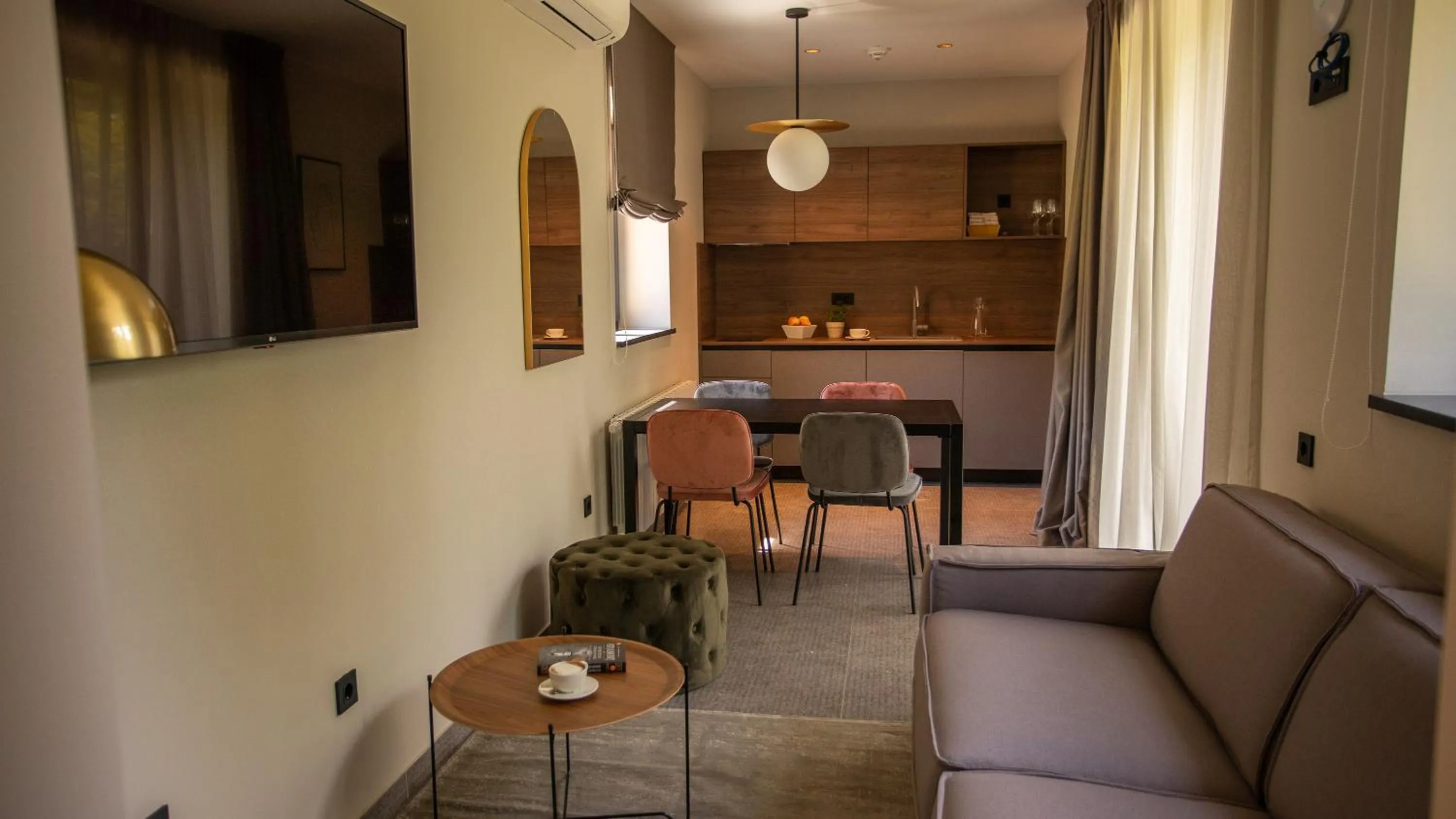 Kitchen or kitchenette in Hotel Republika