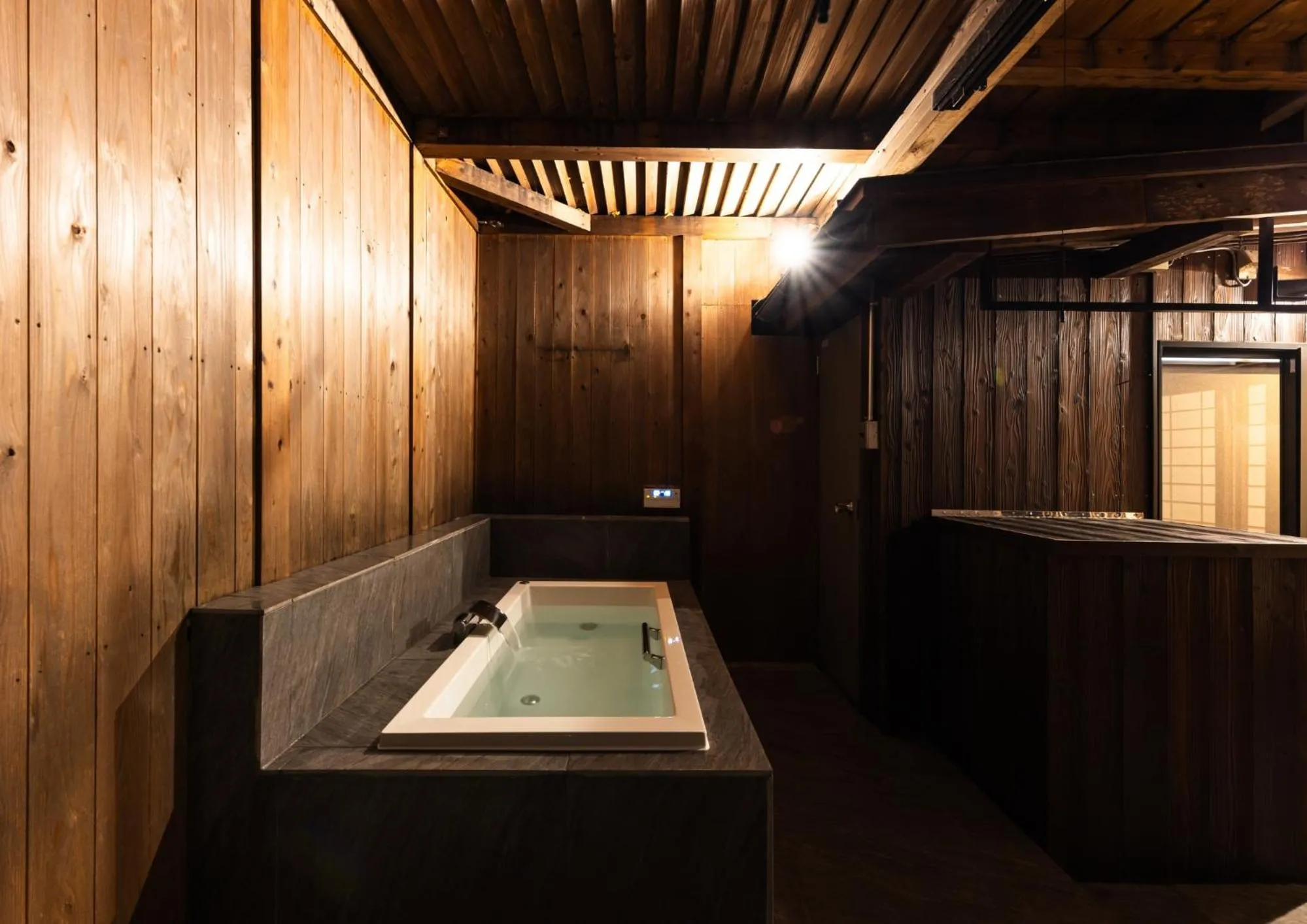 Open Air Bath in MACHIYA-VILLA SEIAN