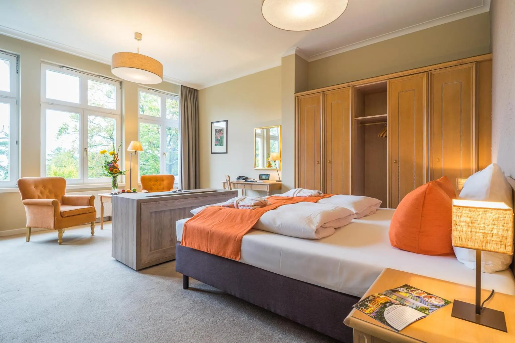 Photo of the whole room, Bed in Upstalsboom Heringsdorf