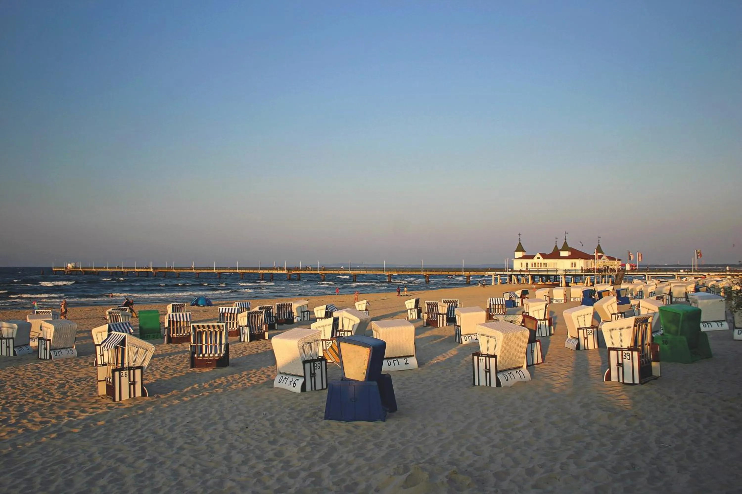 Beach in Upstalsboom Heringsdorf