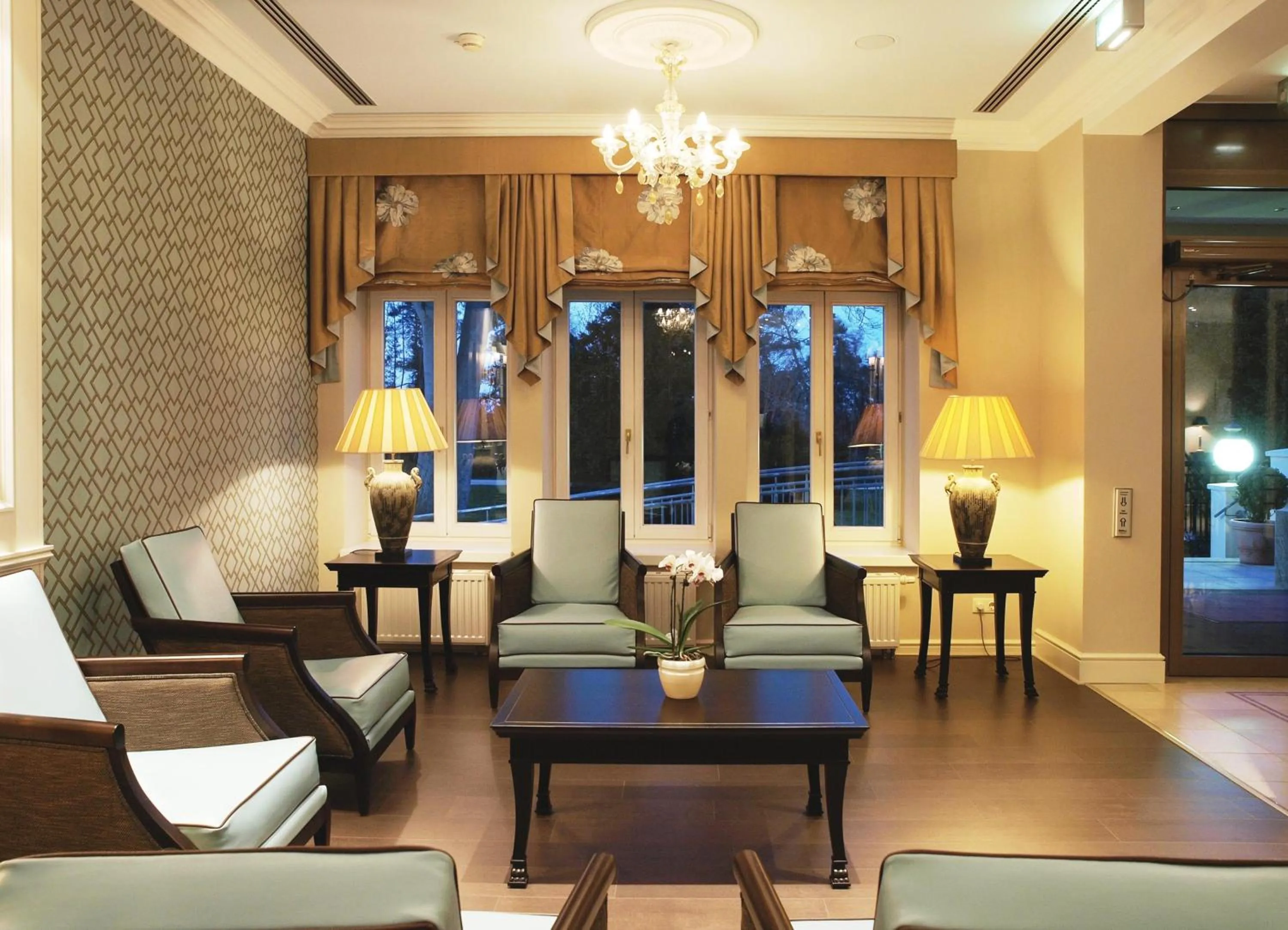 Lobby or reception in Upstalsboom Heringsdorf