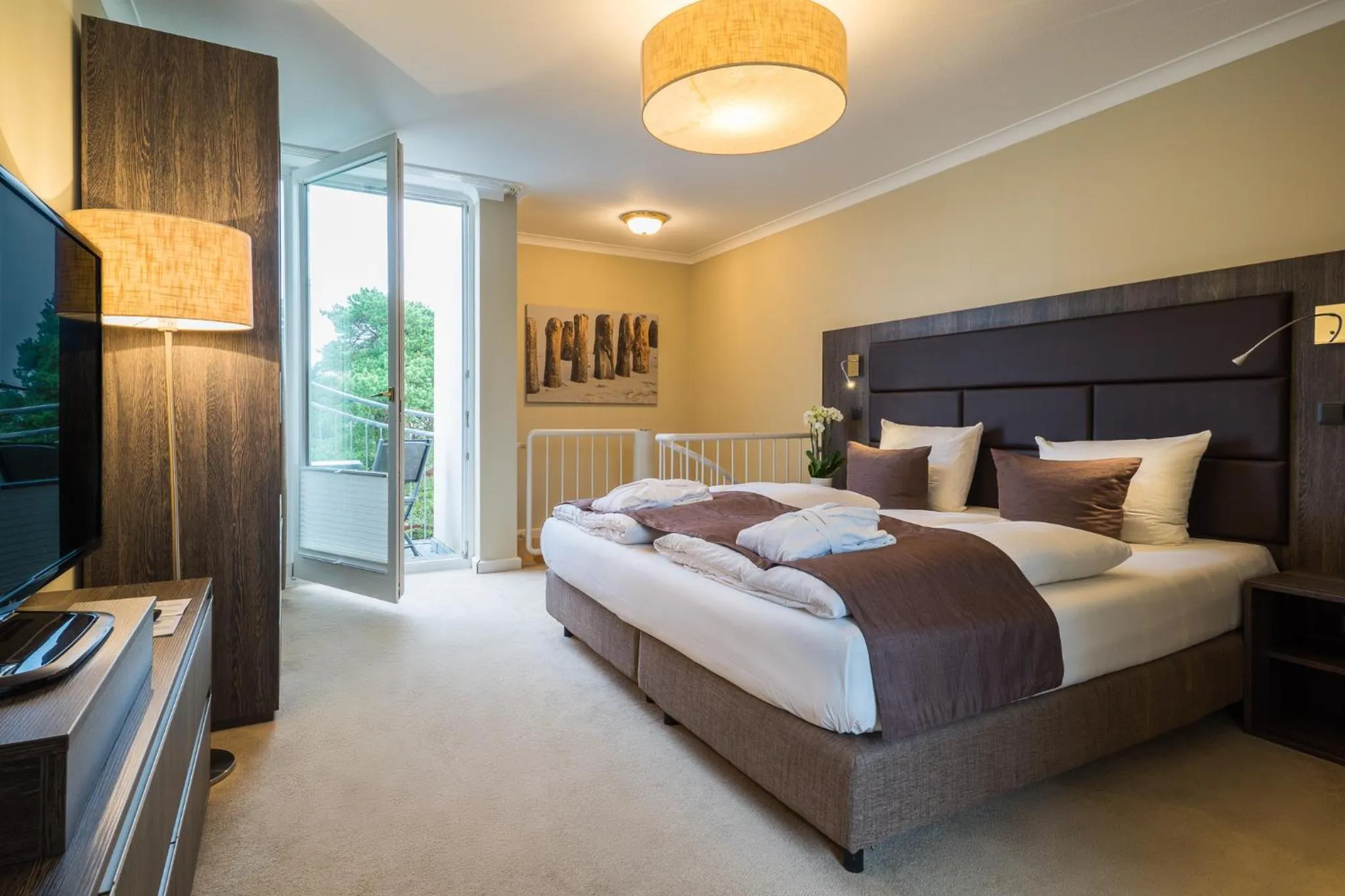 Photo of the whole room, Bed in Upstalsboom Heringsdorf