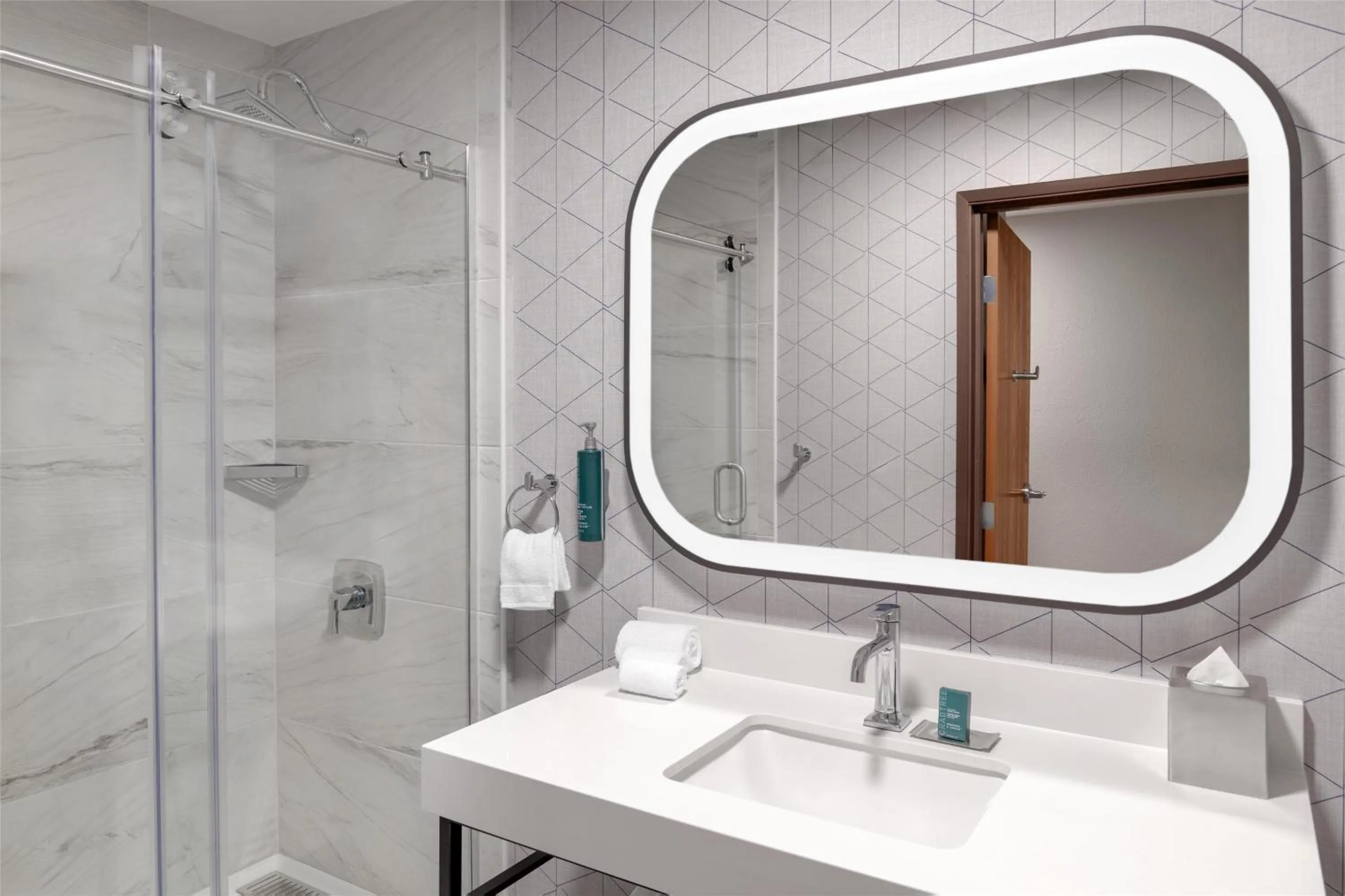 Bathroom in Doubletree By Hilton Owatonna