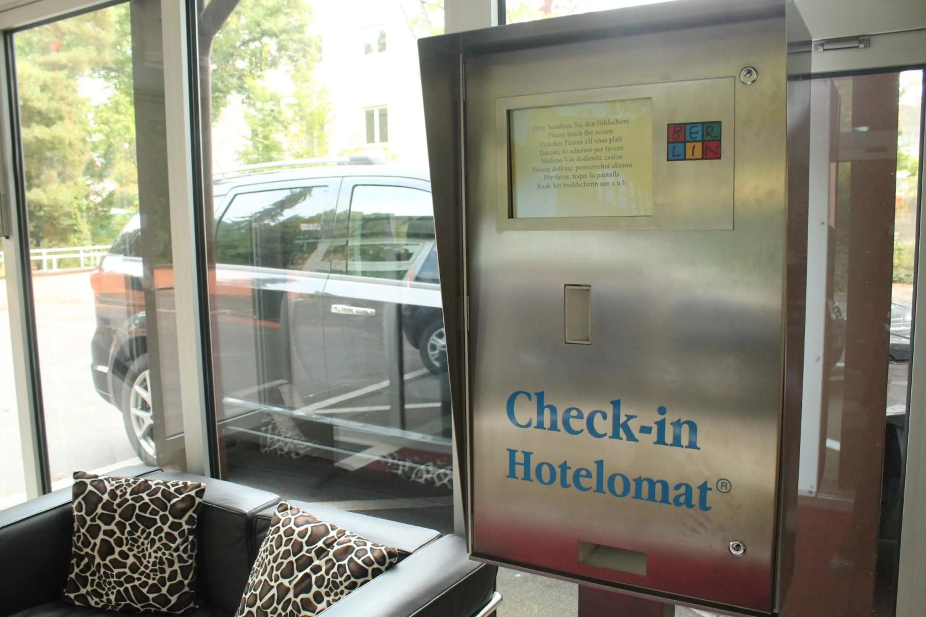 Decorative detail in Michels Apart Hotel Berlin