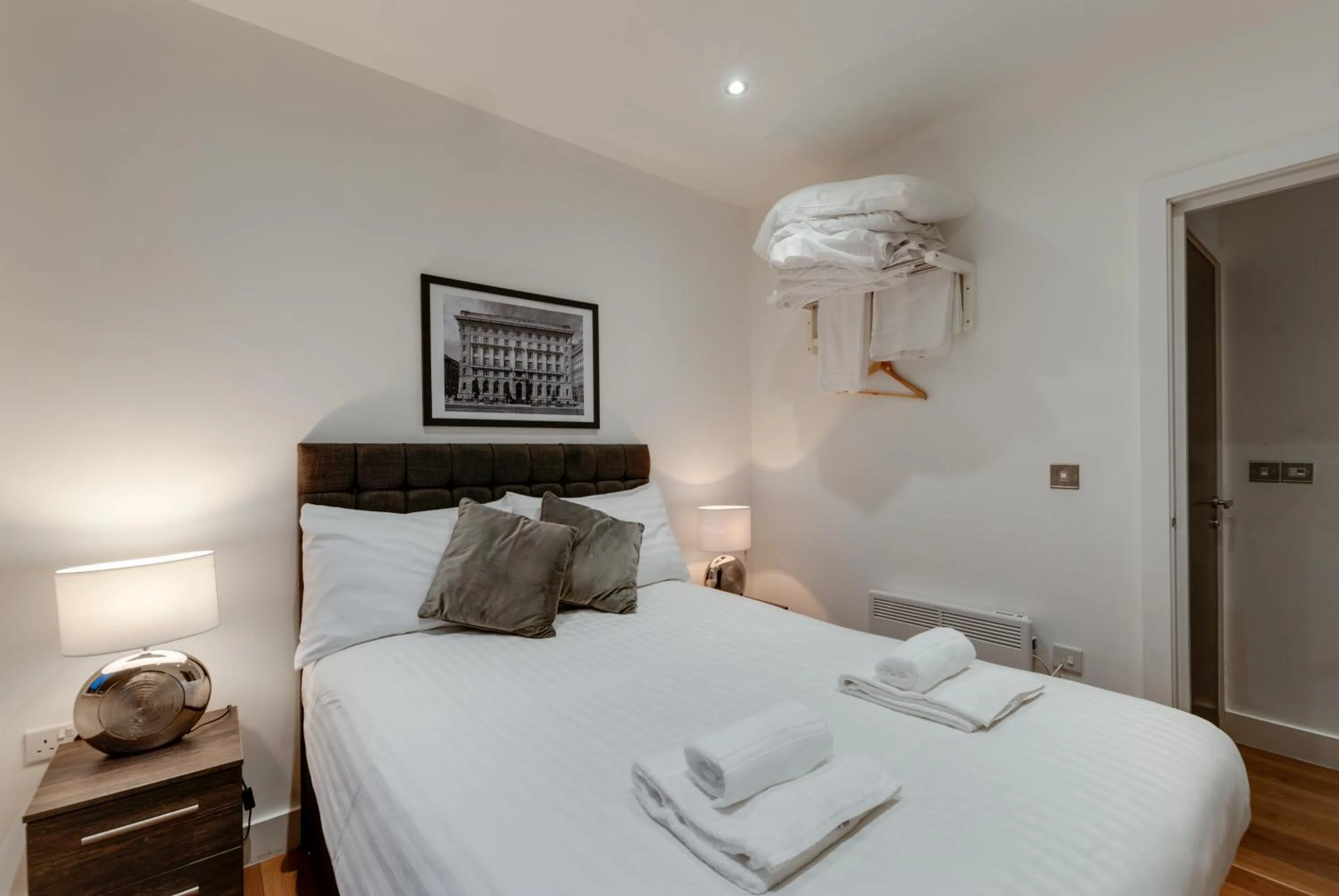 Bed in Lord Street Apartments By Happy Days