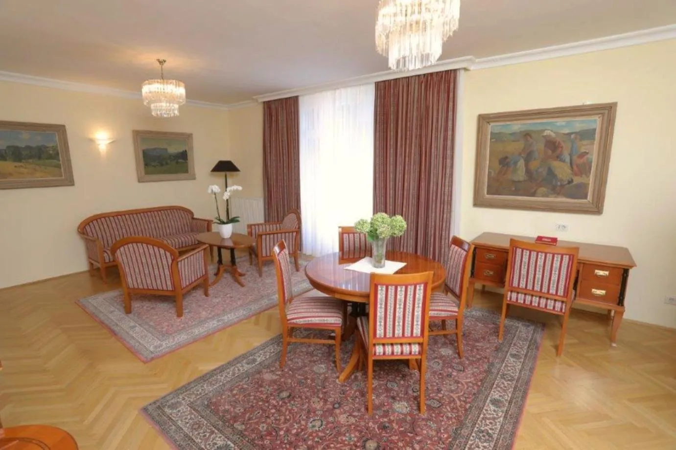 Living room in Vila Tartini
