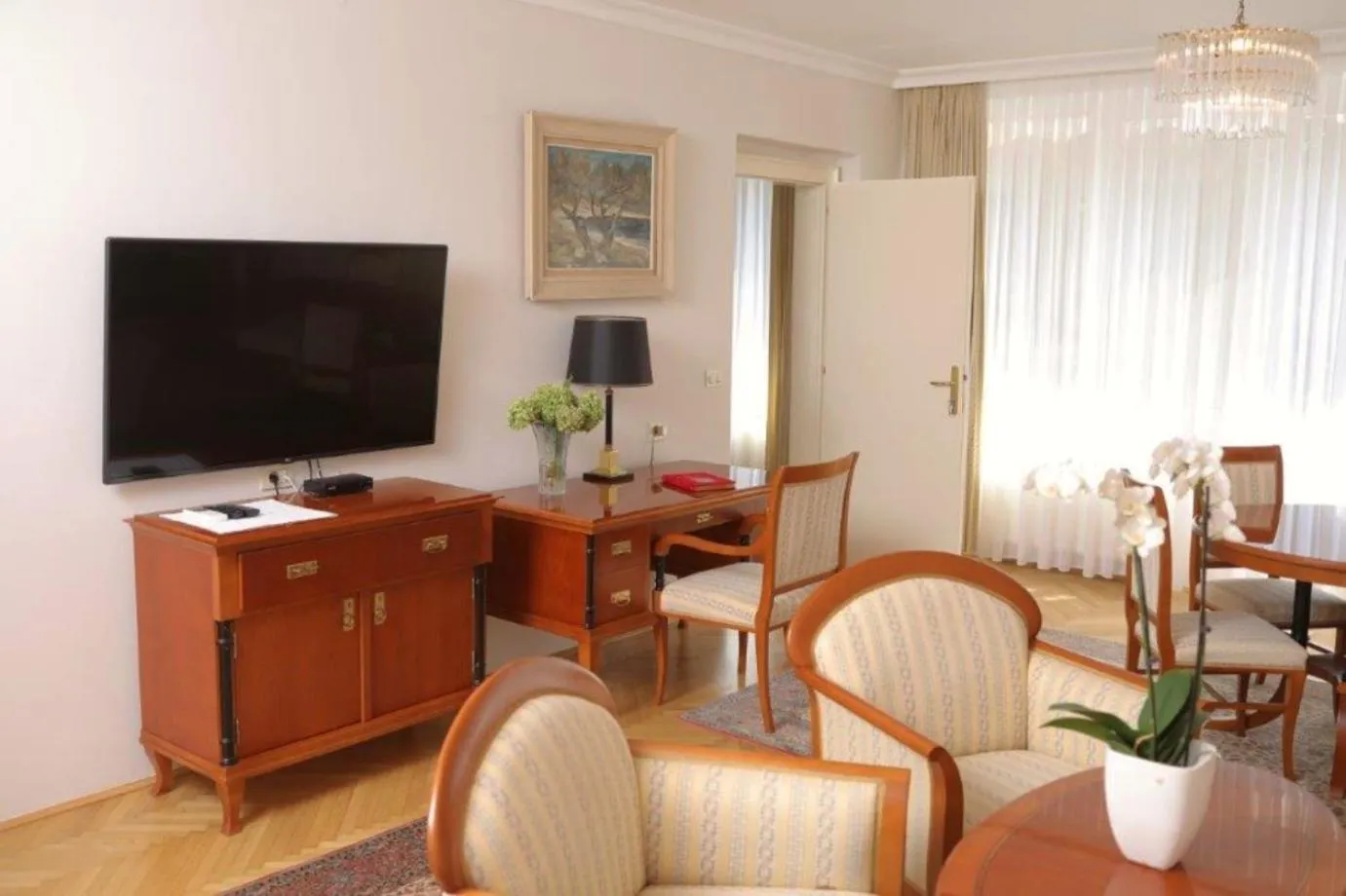 Living room in Vila Tartini