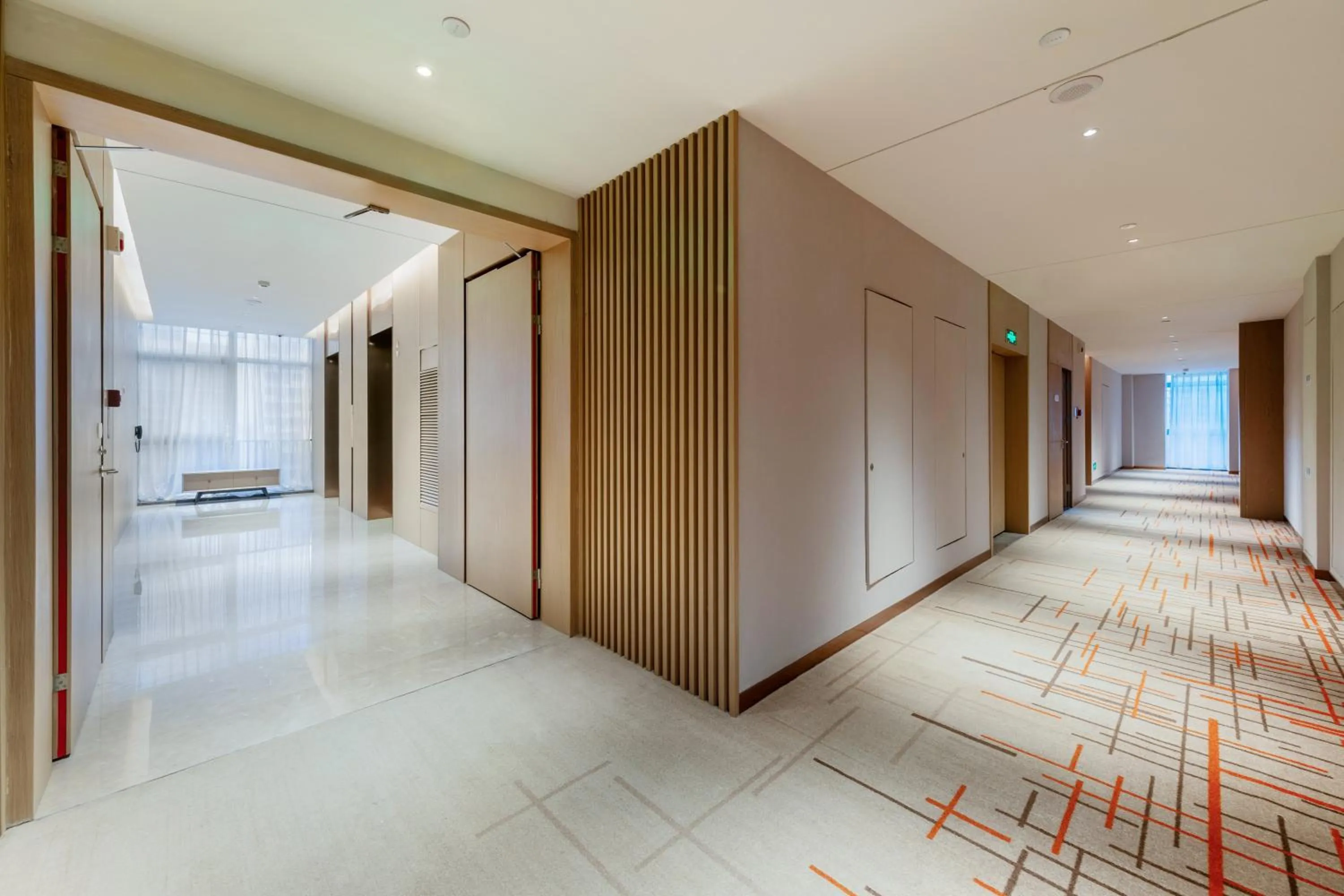 elevator in Holiday Inn Express Shenzhen Haiyuan City by IHG