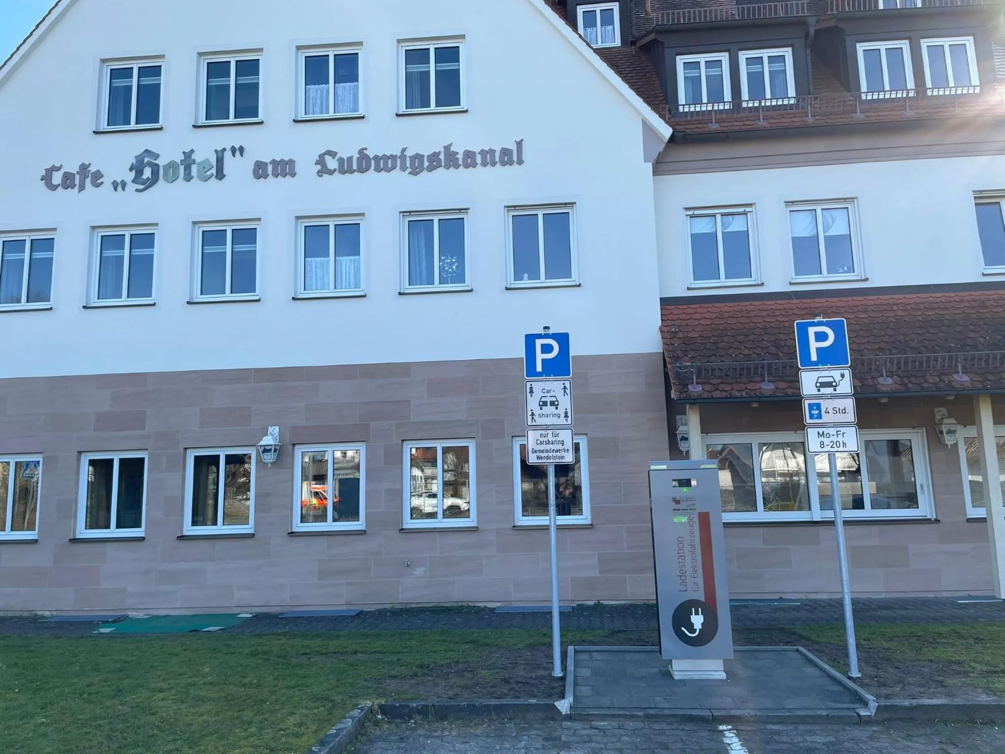 Property building in Hotel am Ludwigskanal