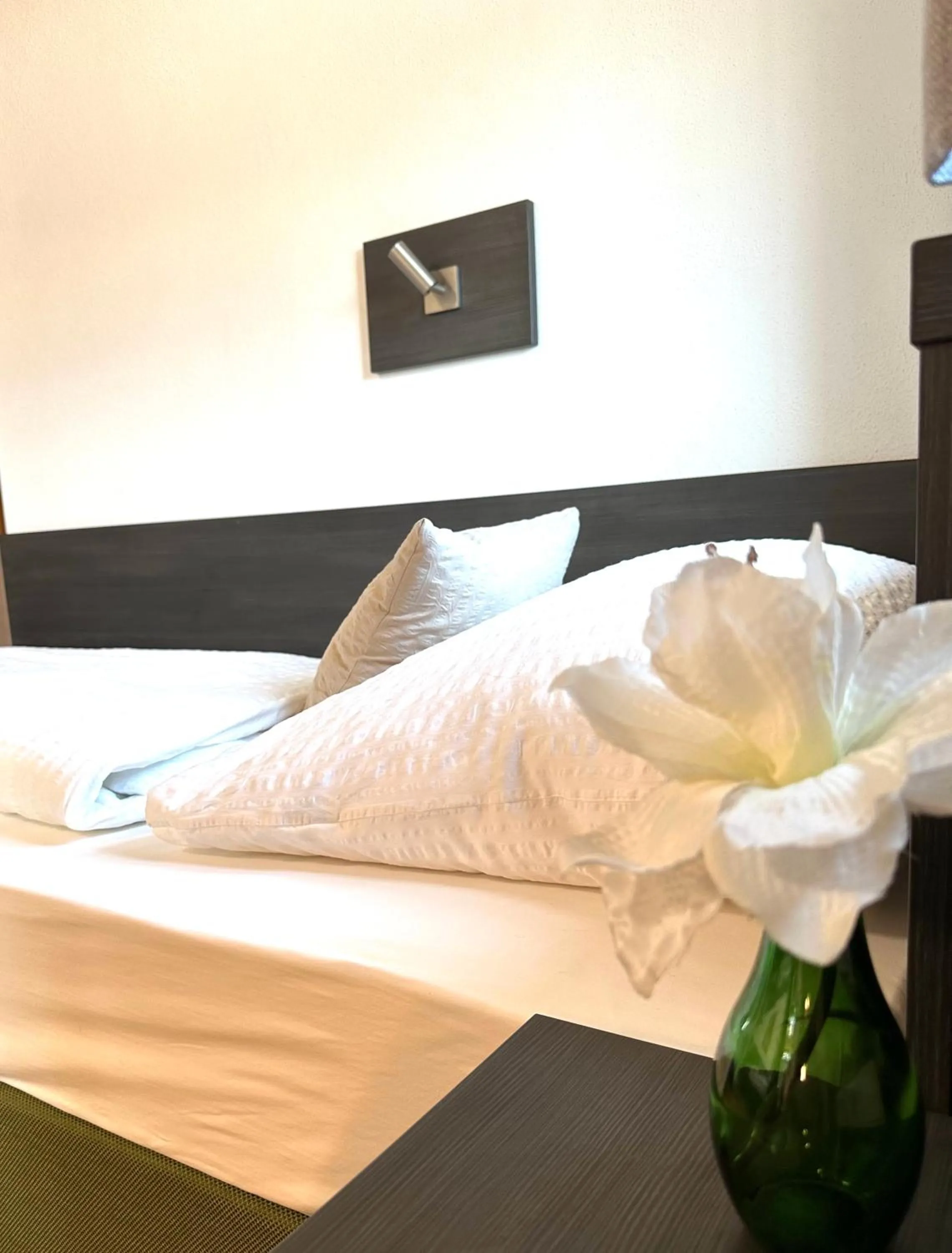 Bedroom, Bed in Hotel am Ludwigskanal