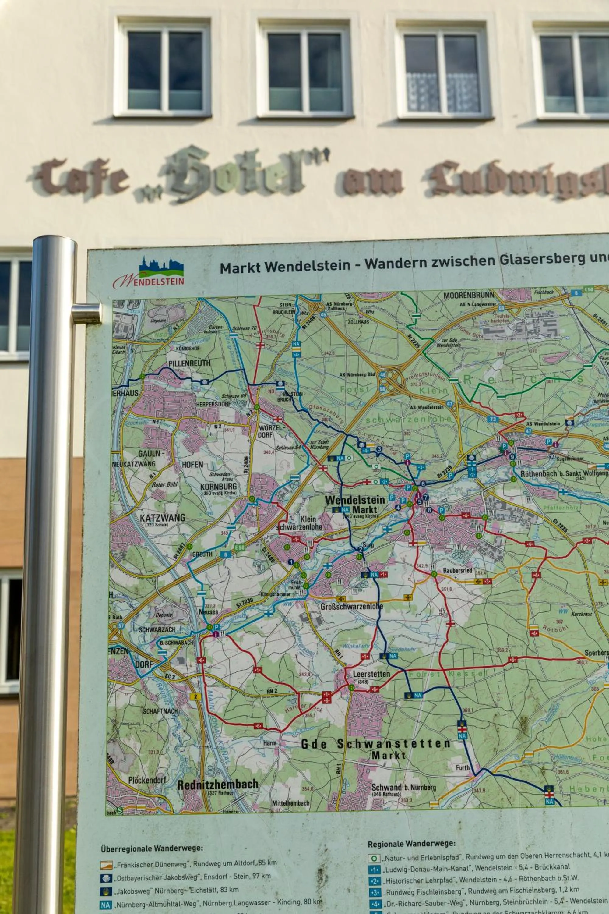 Property building in Hotel am Ludwigskanal