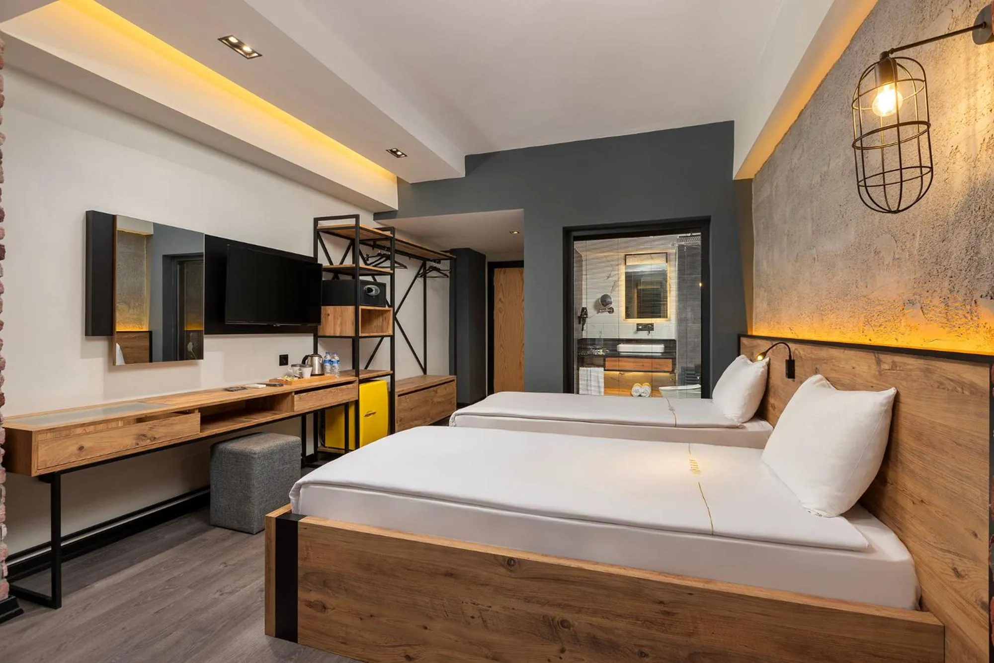 Bed in Afflon Hotels Loft City