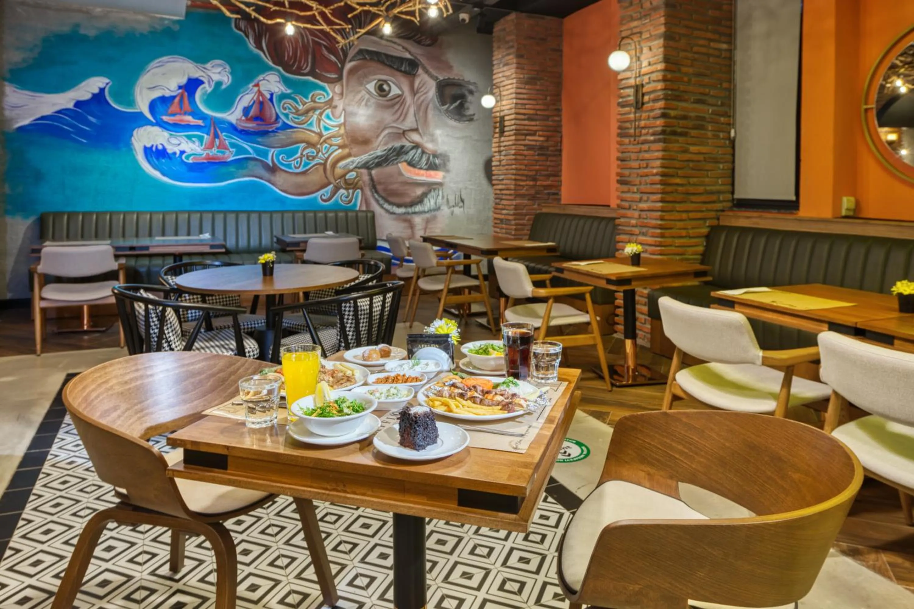 Restaurant/places to eat in Afflon Hotels Loft City