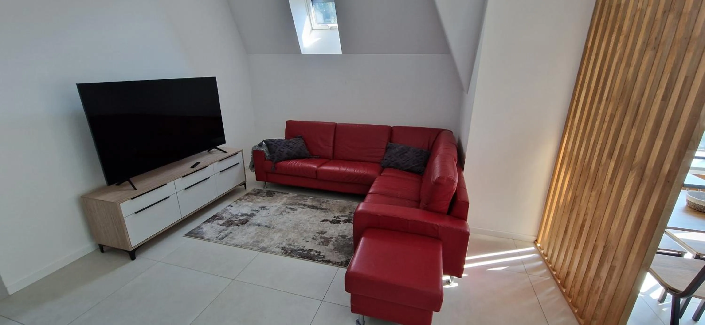 Communal lounge/ TV room in Apartmánový dom GRAND - Contactless Check In