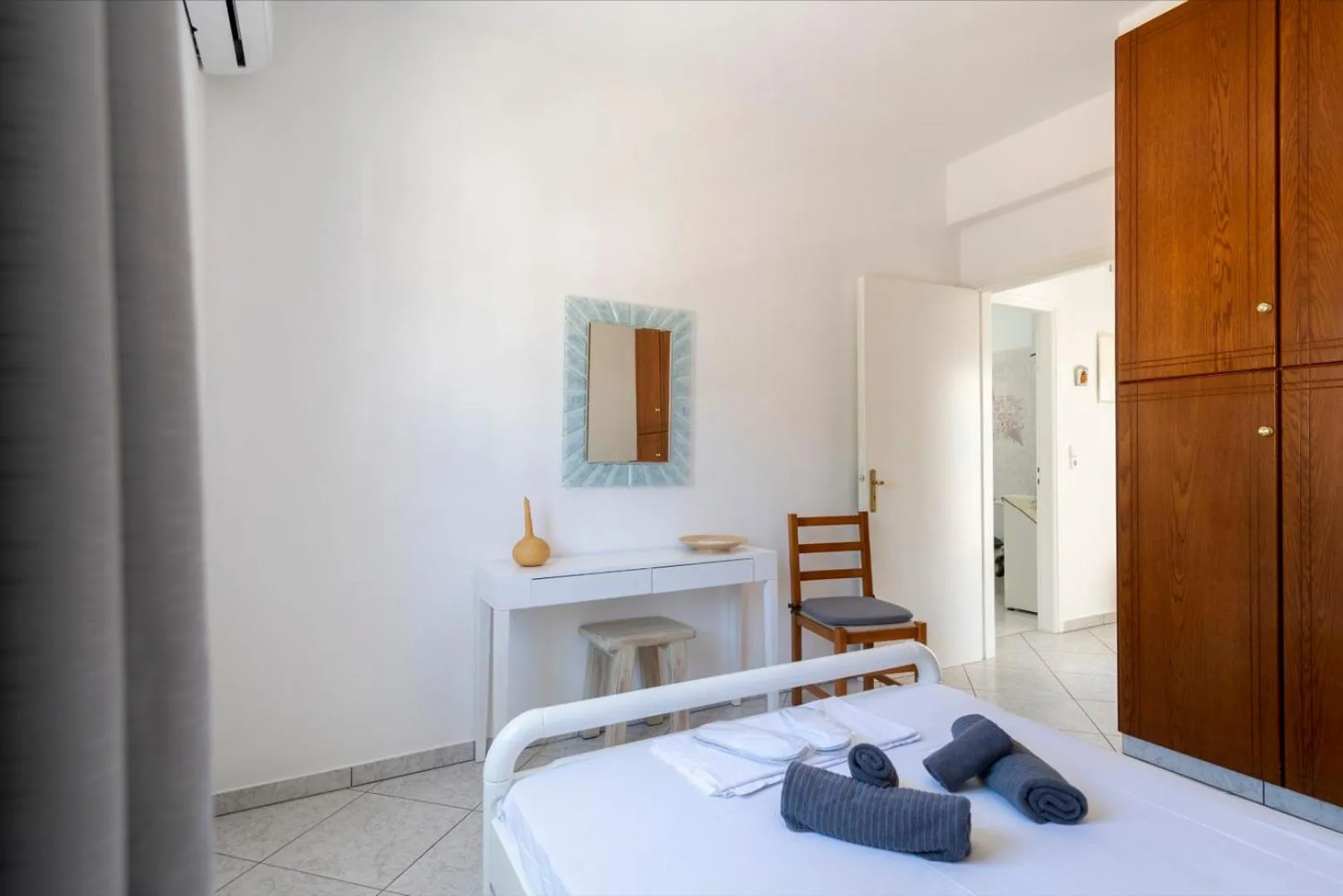 Bedroom, Bed in Panoramic View House