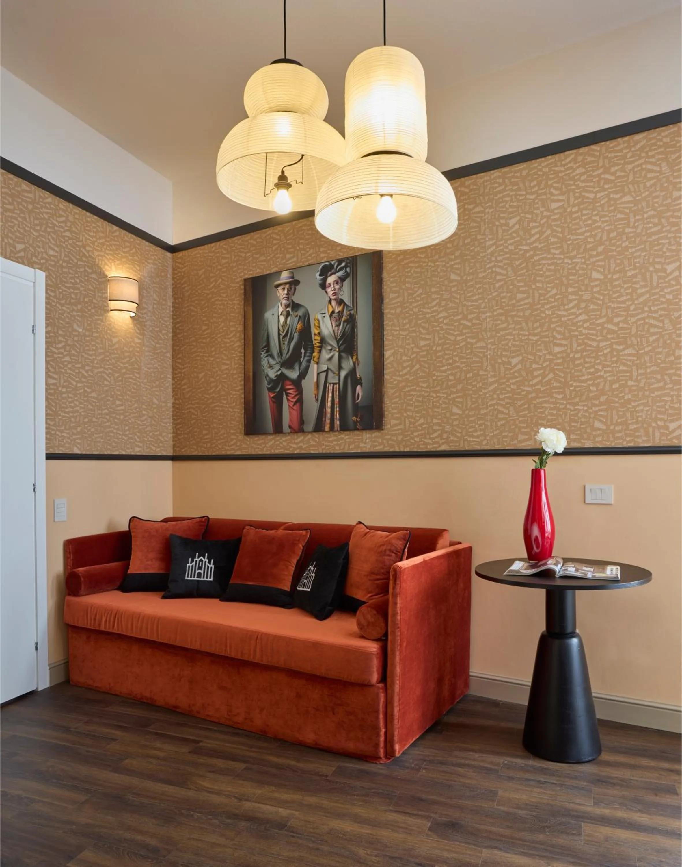 Living room in LUMERA STAY - Solferino