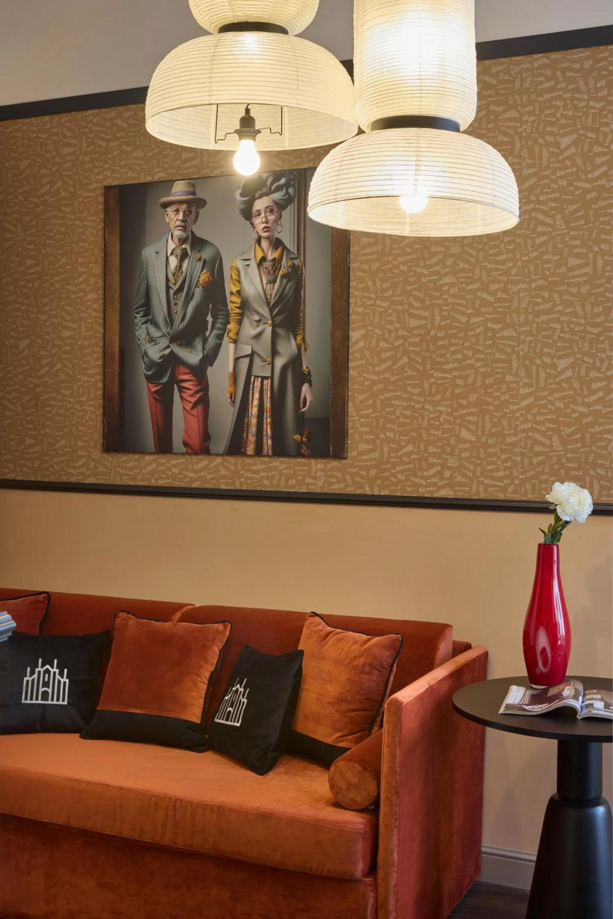 Living room in LUMERA STAY - Solferino