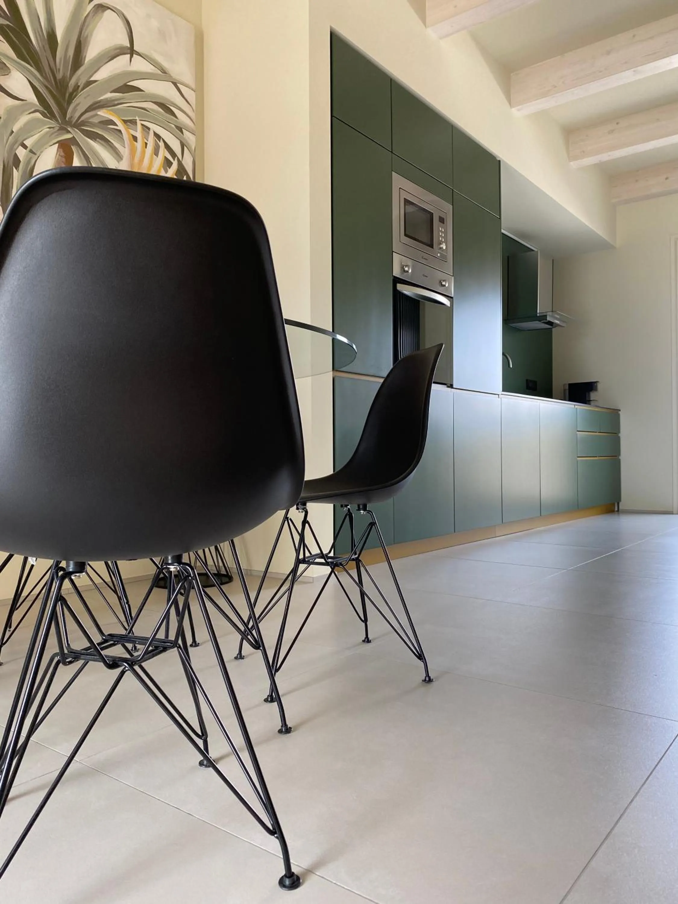 Kitchen or kitchenette in SETTANNI Sea Suites