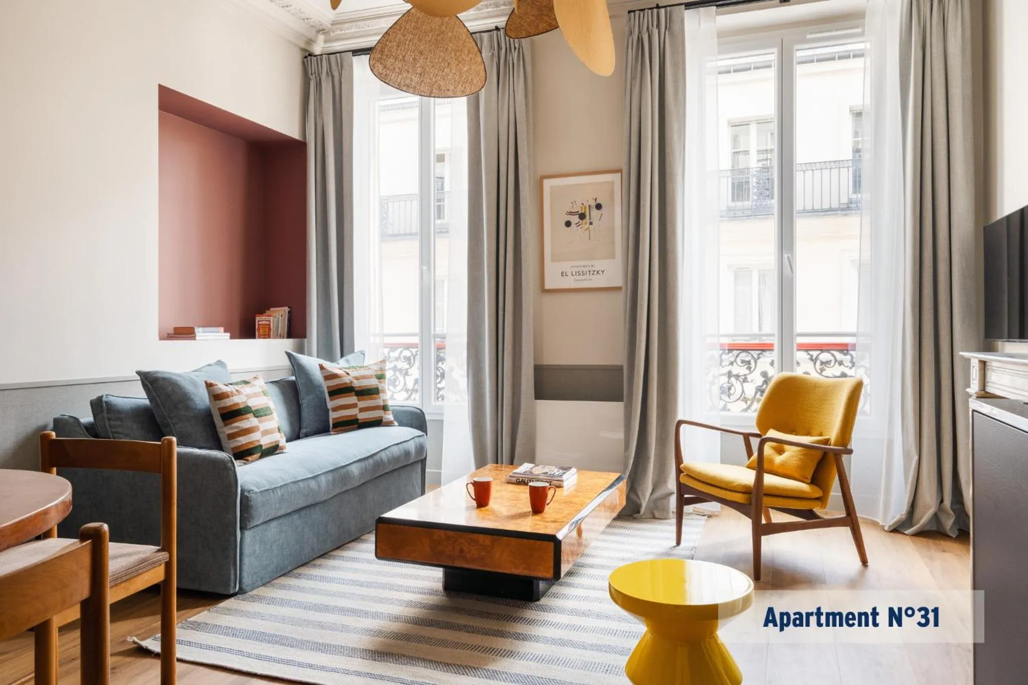 Living room in Edgar Suites Saint-Lazare - Amsterdam