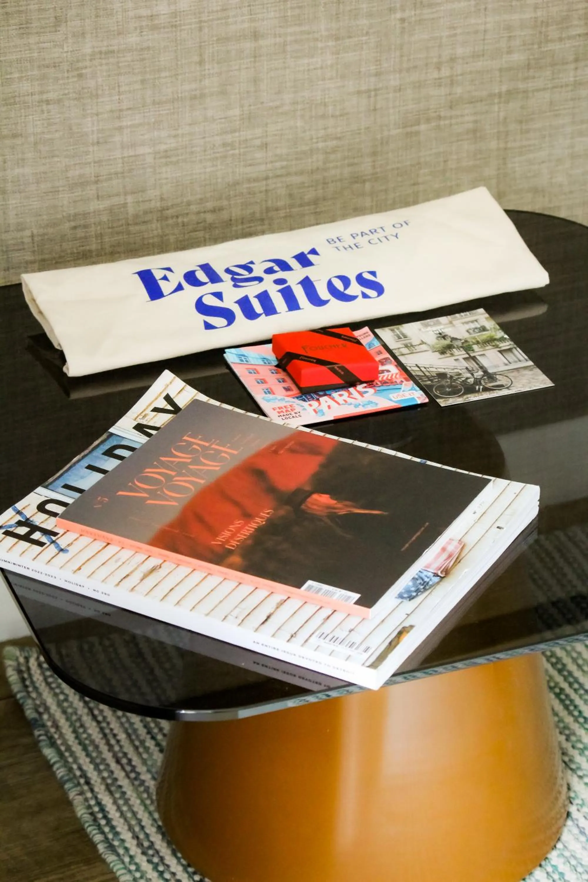 Decorative detail in Edgar Suites Saint-Lazare - Amsterdam